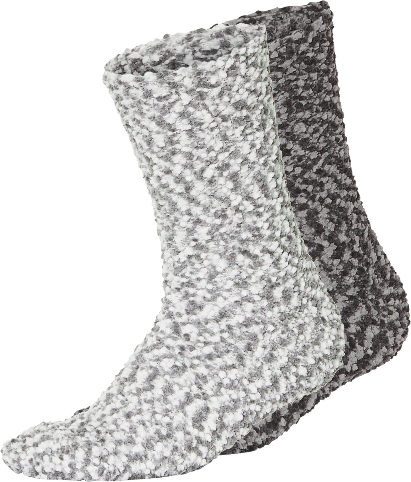 Thumbnail - esmara® Damen Kuschelsocken, 2 Paar (Grau, 35-38)