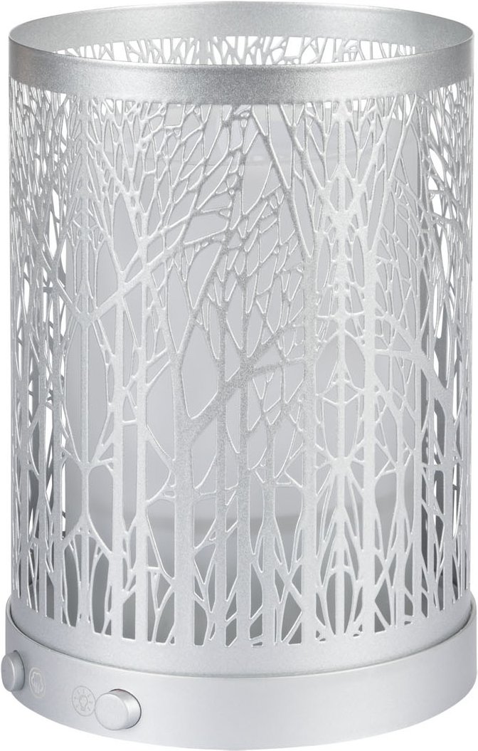 SILVERCREST® Aroma Diffuser Design mit Lichtfunktion SADD 12 A1 (Bäume Silber)