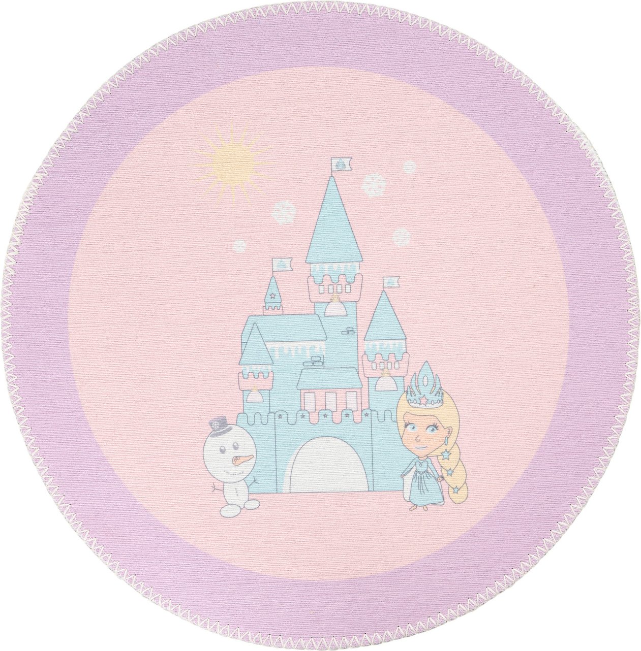 Arte Espina Teppich Playground (Violett, Ø 160 cm)