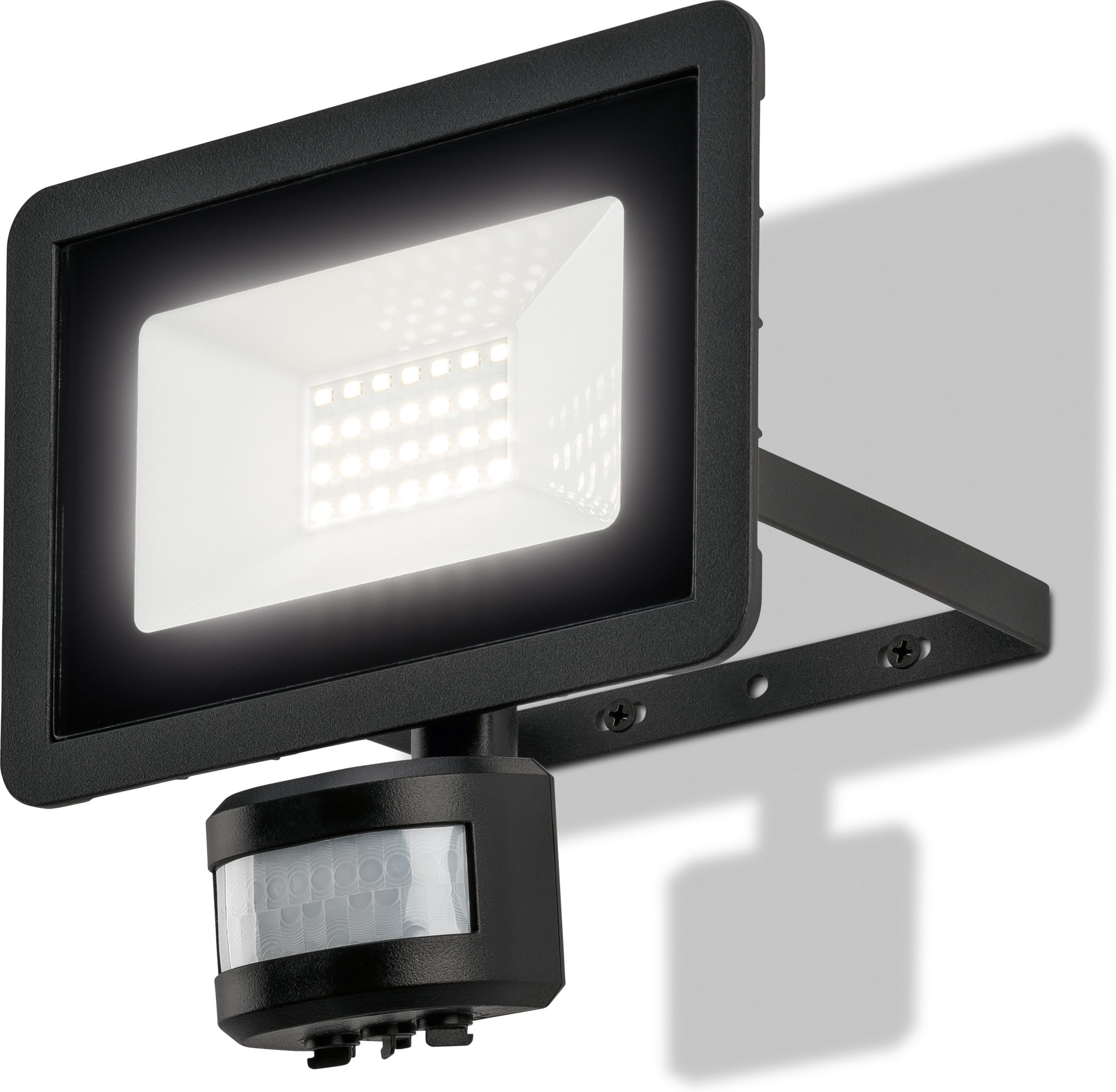 LIVARNO® LED-Strahler mit Bewegungsmelder 24 W 2.250 lm (Schwarz)