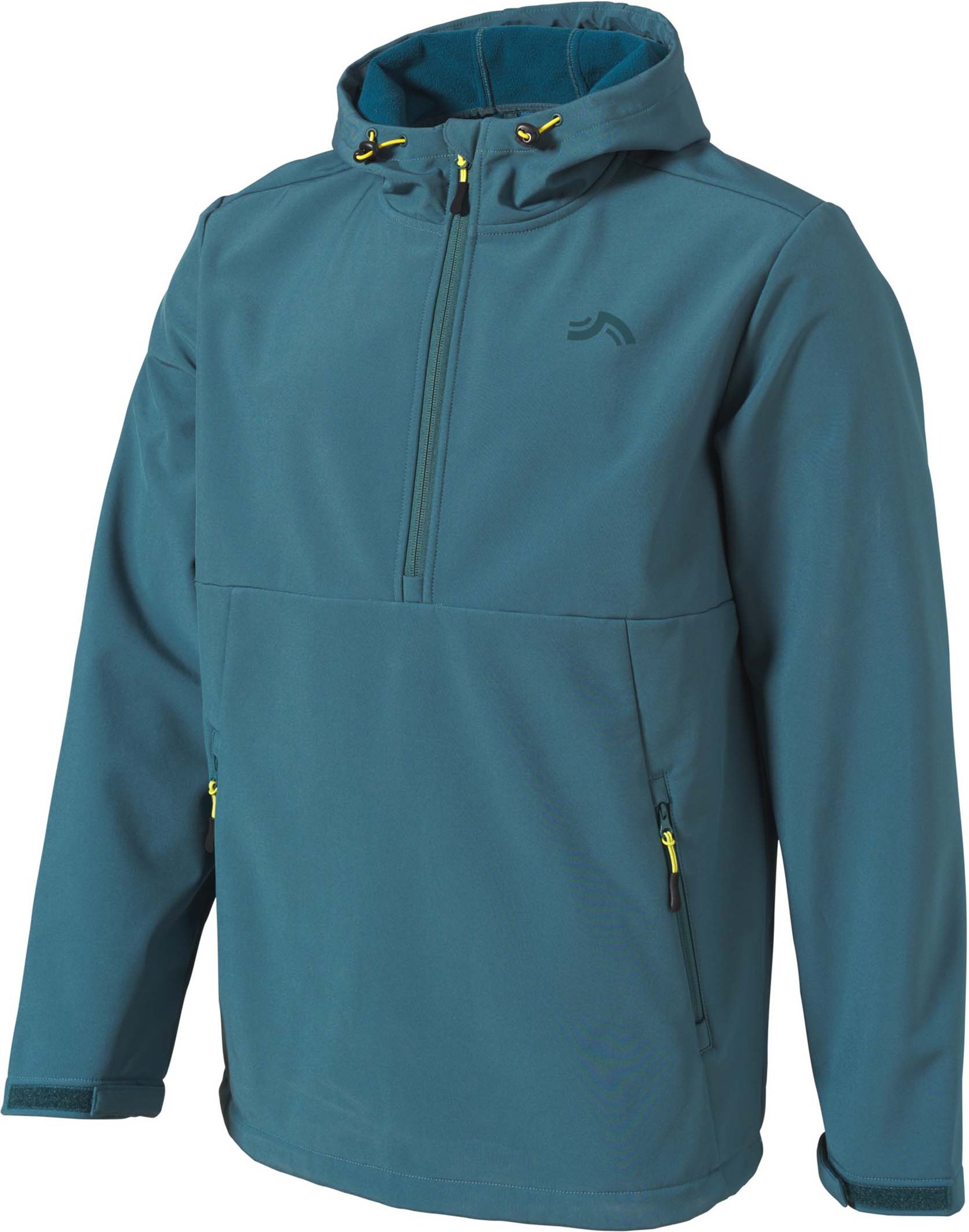 Thumbnail - CRIVIT Herren Softshelljacke Halfzip (Grün, L (52/54))