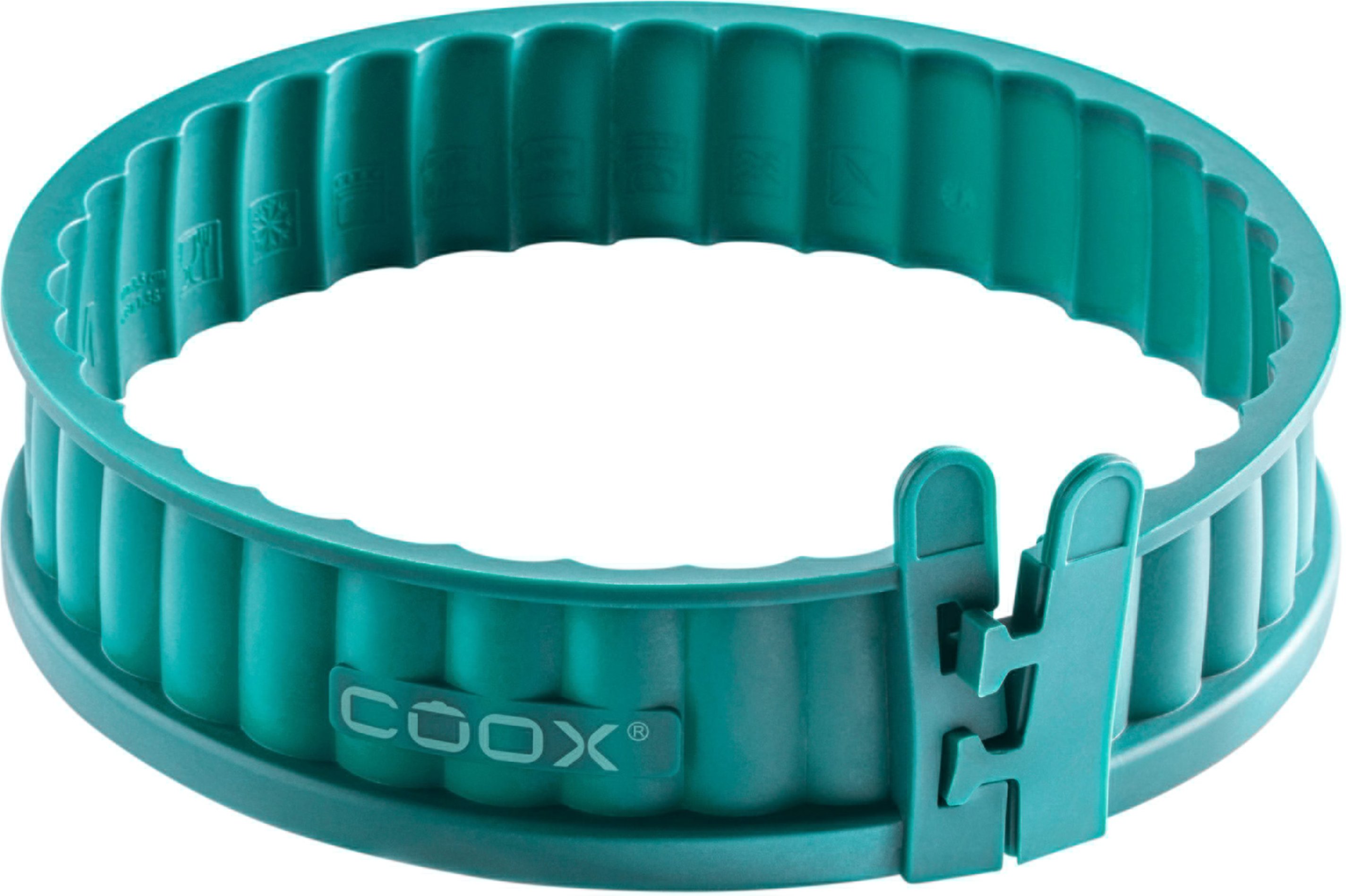 Coox Quicheform mit Glasboden (Grün)