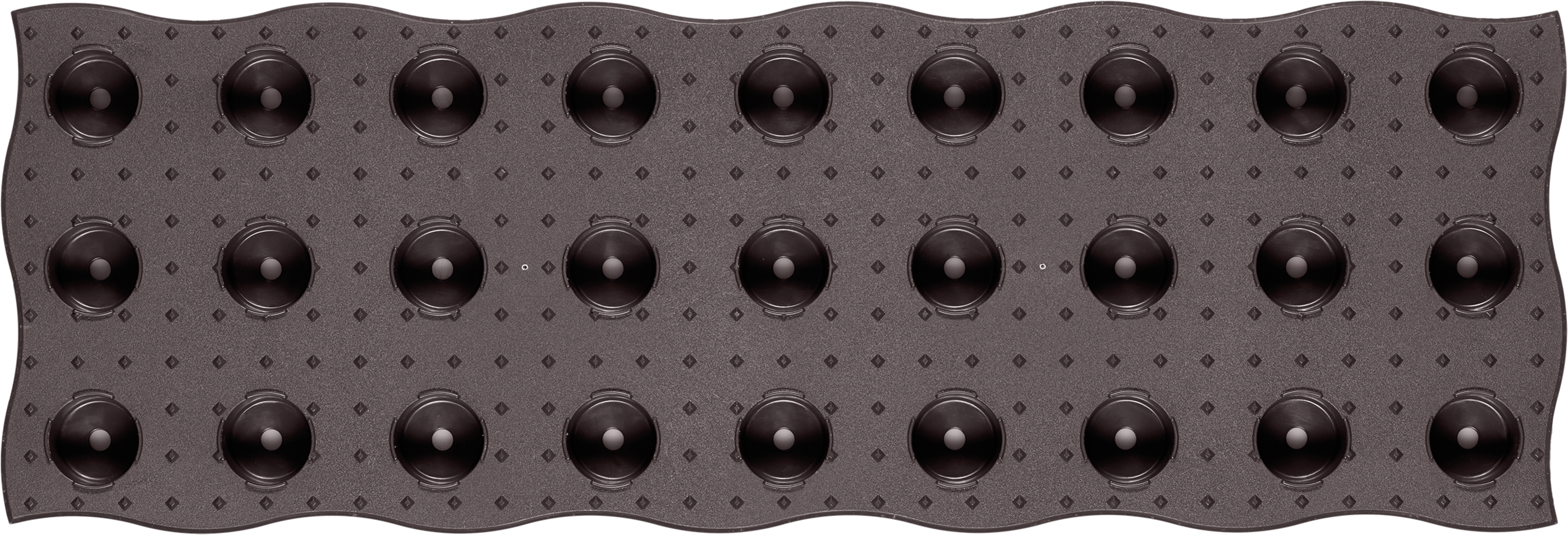 GARANTIA MAXI-Beetplatte 70 x 24 cm Gartenzubehör braun