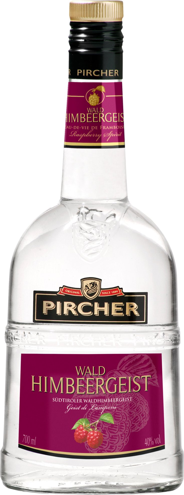 Pircher Waldhimbeergeist 40% Vol