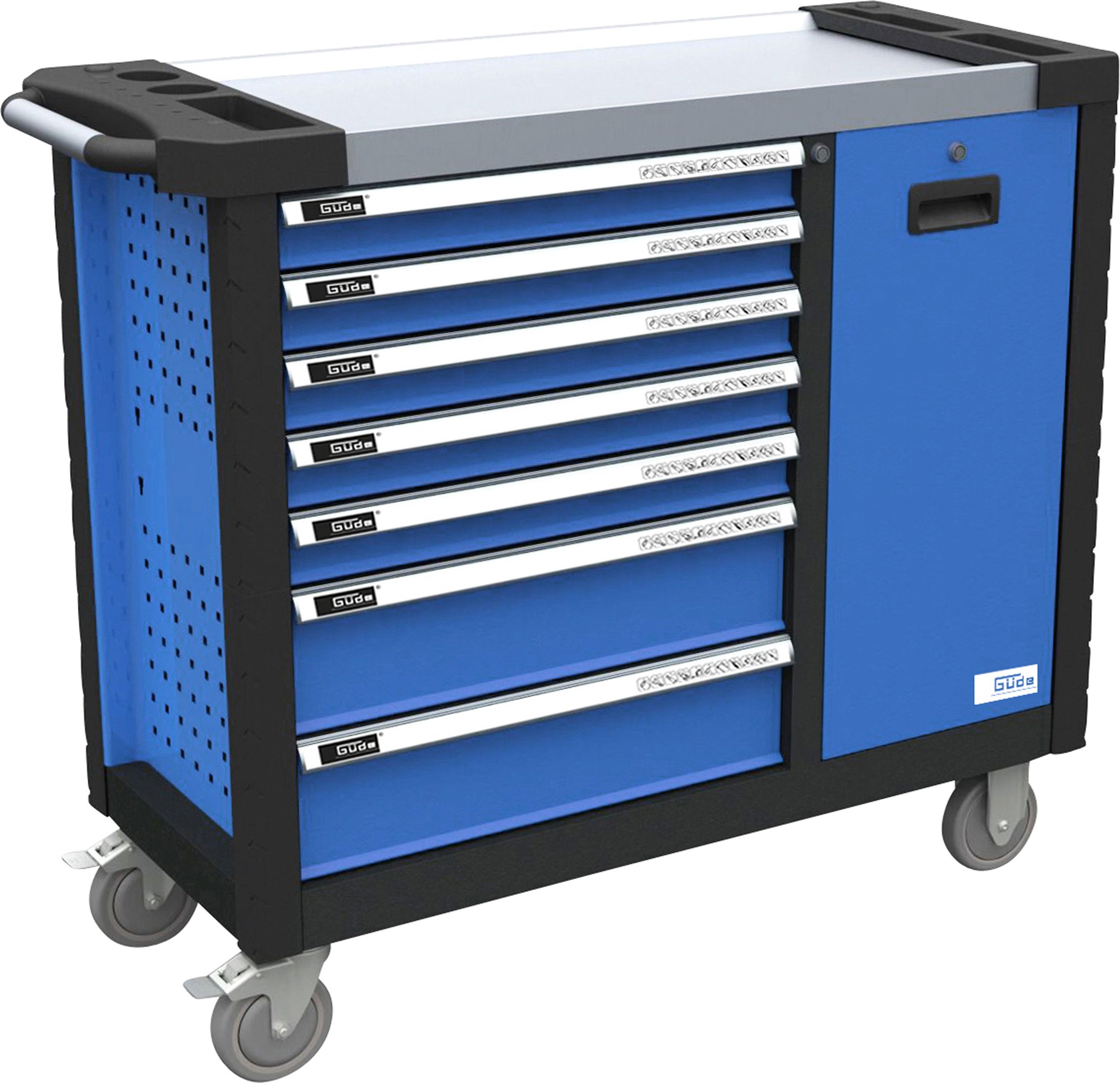 Güde Werkstattwagen »Premium GWPV 7/1«, mit Edelstahlarbeitsfläche