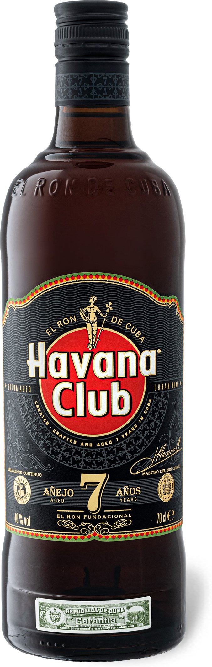 Havana Club Rum Añejo 7 Jahre 40% Vol