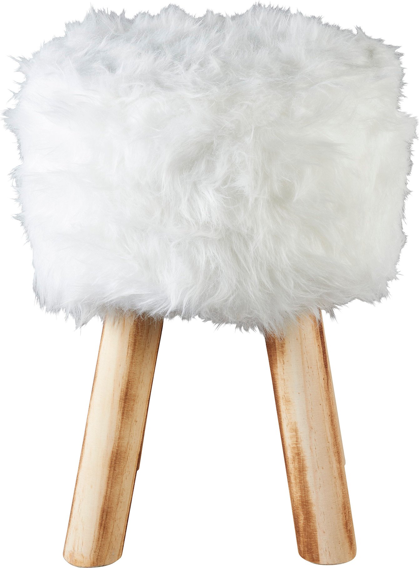 LIVARNO home Fellhocker FSC (Fellhocker/rund)