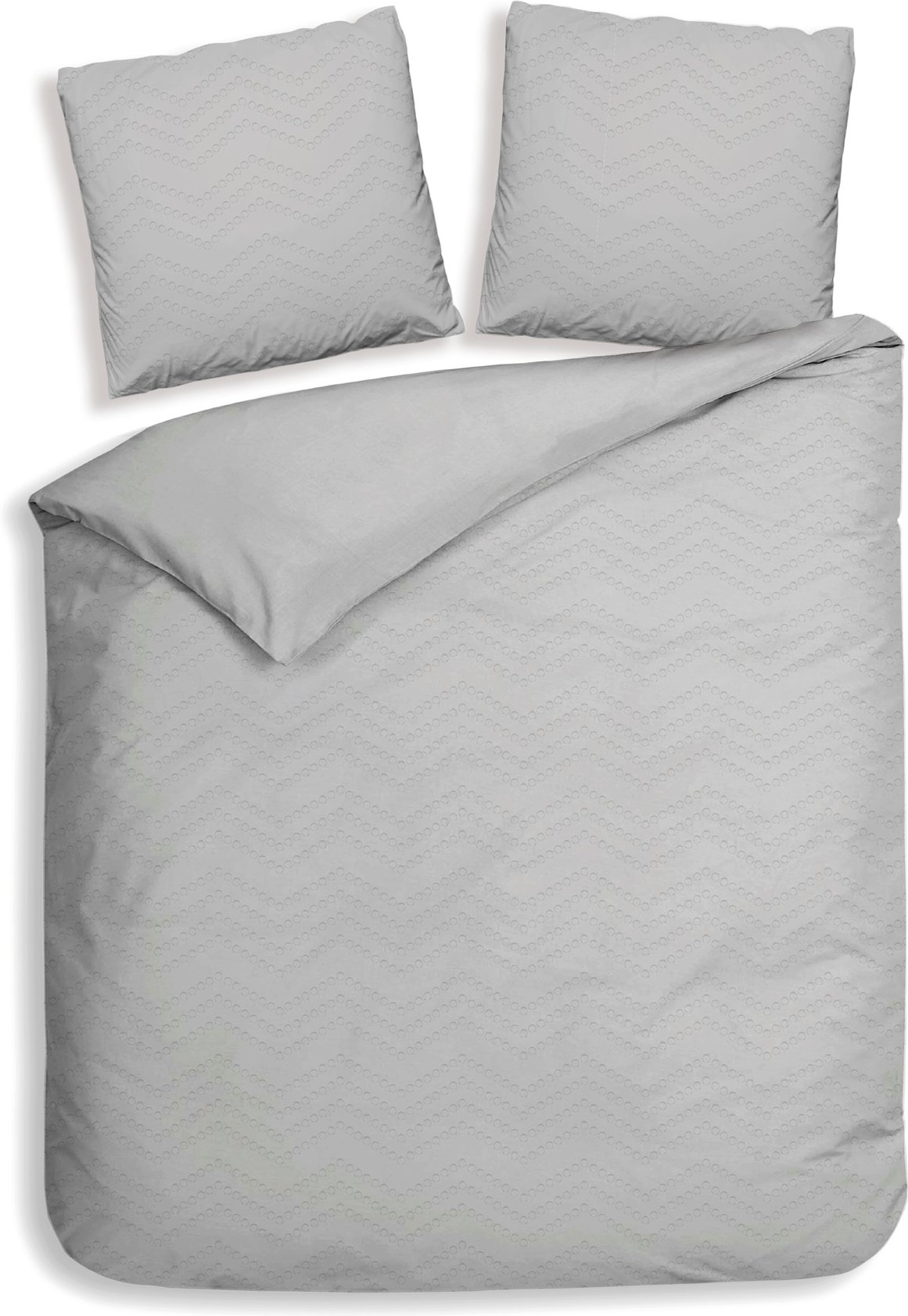 Face-2-Face Bettwäsche Boho Style_OS (Hellgrau, 200 x 220 cm + 2x 80 x 80 cm)