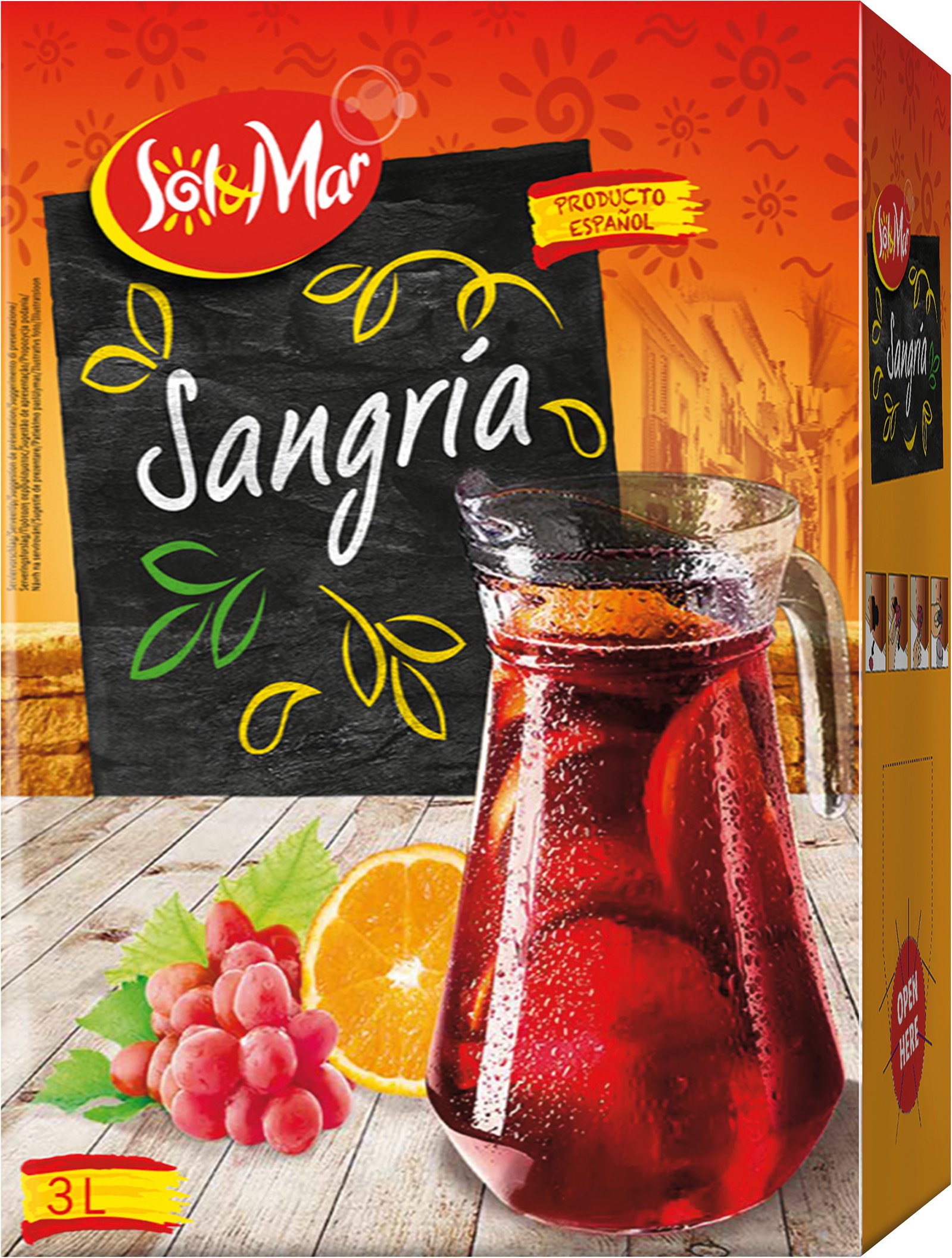 Sol & Mar Sangria 3-l-Bag-in-Box 7,0% Vol