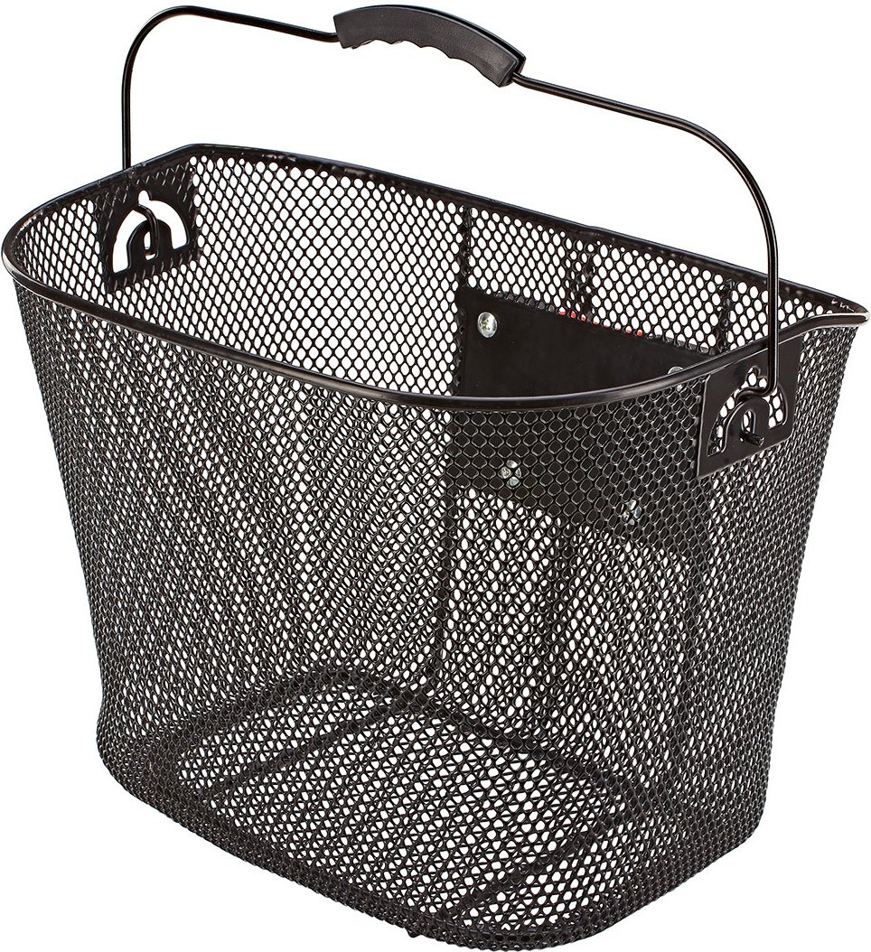 Prophete Fahrradkorb City schwarz (engmaschiges Wabengitter)