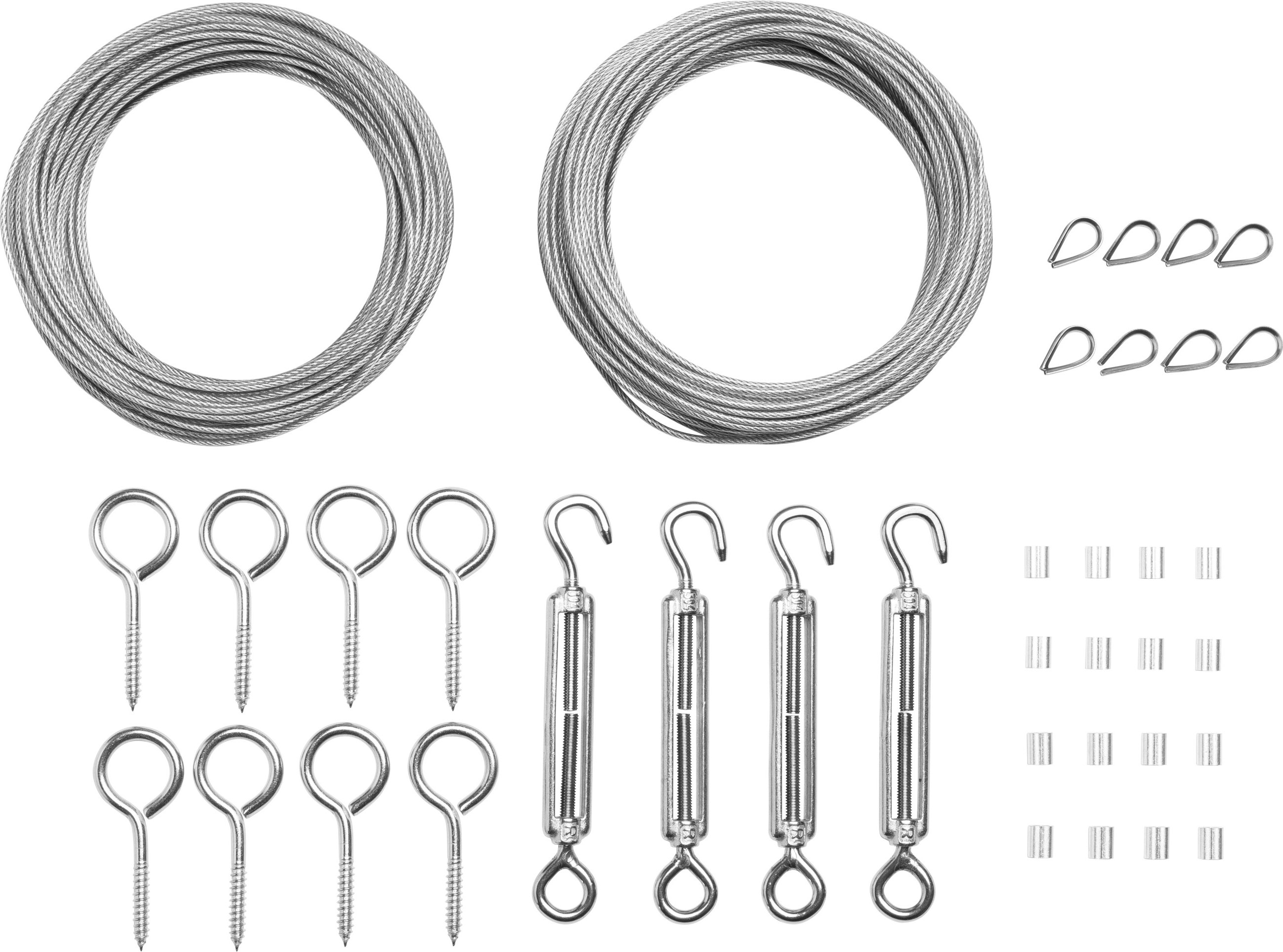 PARKSIDE® Rankhilfe Edelstahl 30m / 15m Set 2tlg. (15m Set 2tlg.)""