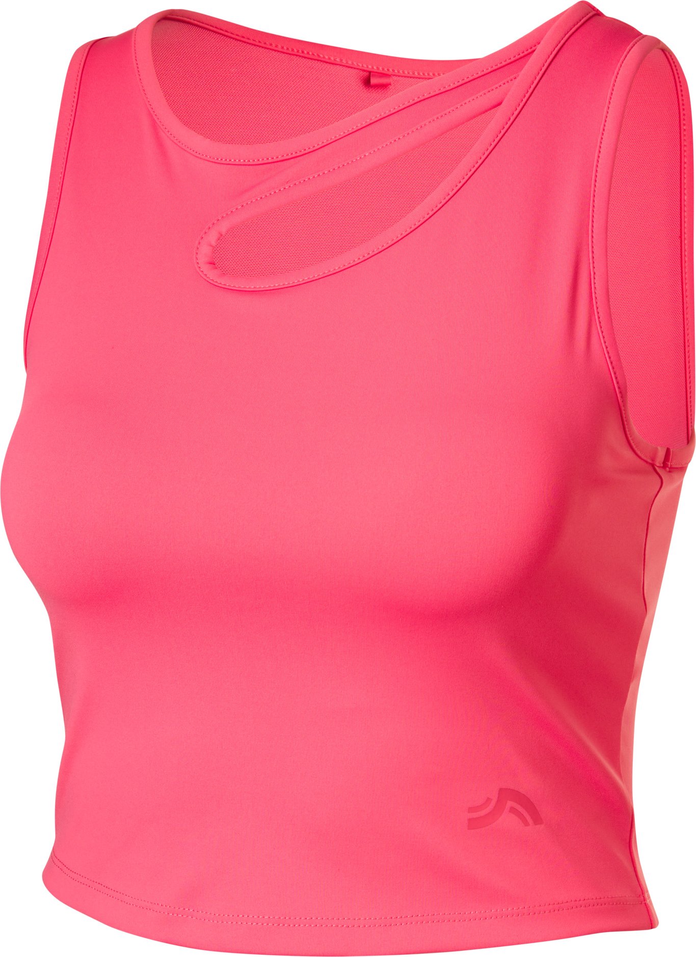 CRIVIT Damen Funktionsstop cropped kühlend (Koralle, XS(32/34))