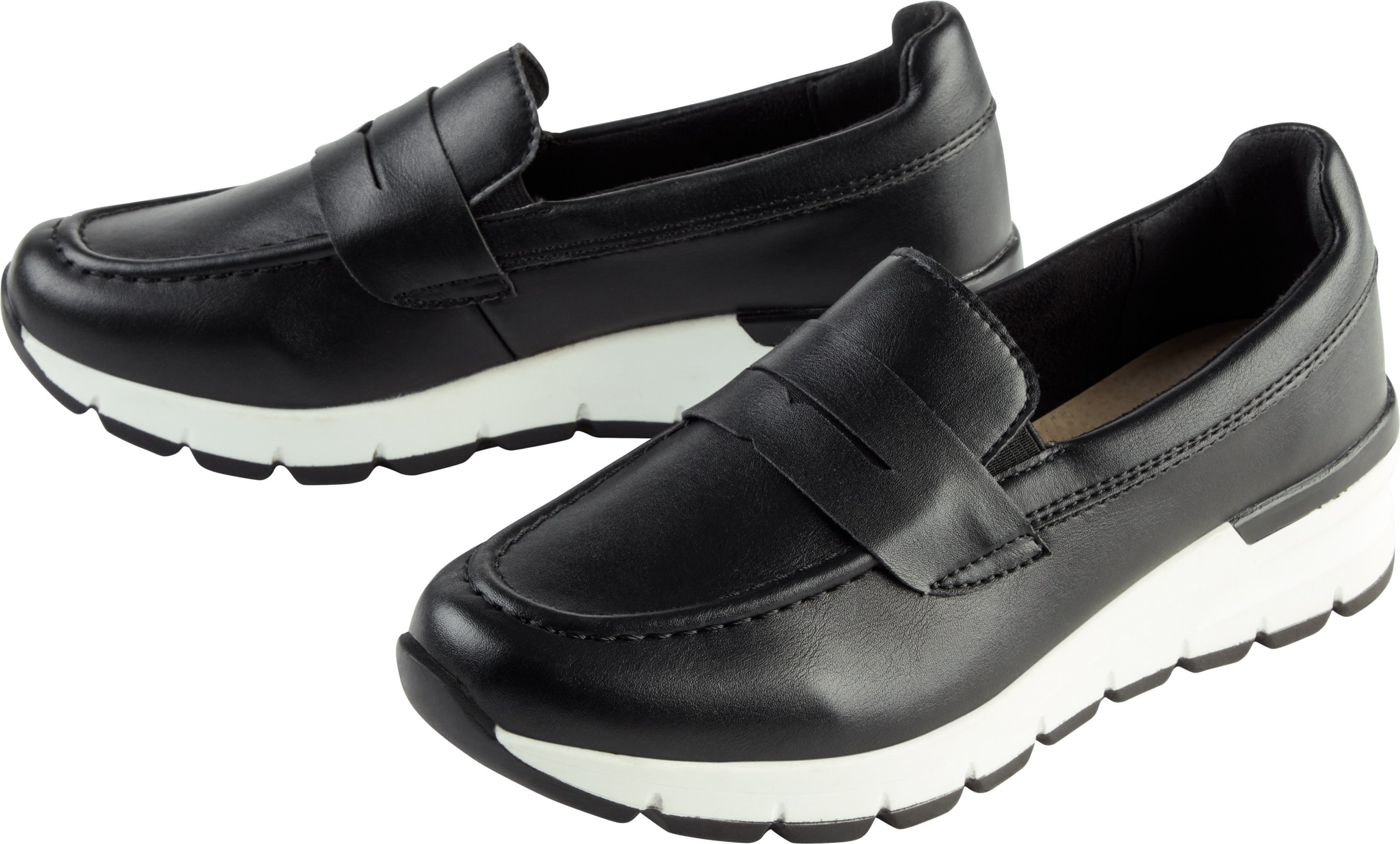 Damen Slipper (Schwarz, 36)