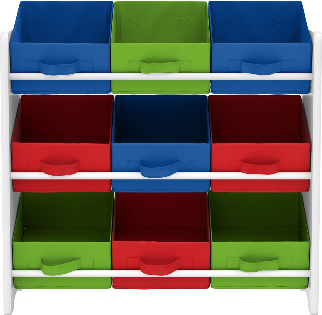 LIVARNO home Aufbewahrungsregal (grün/rot/blau)