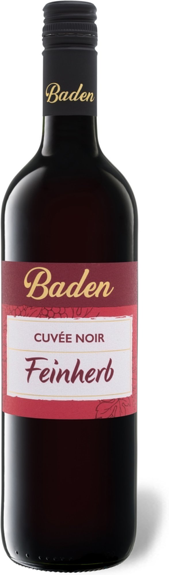 Cuvée Noir Baden QbA feinherb, Rotwein