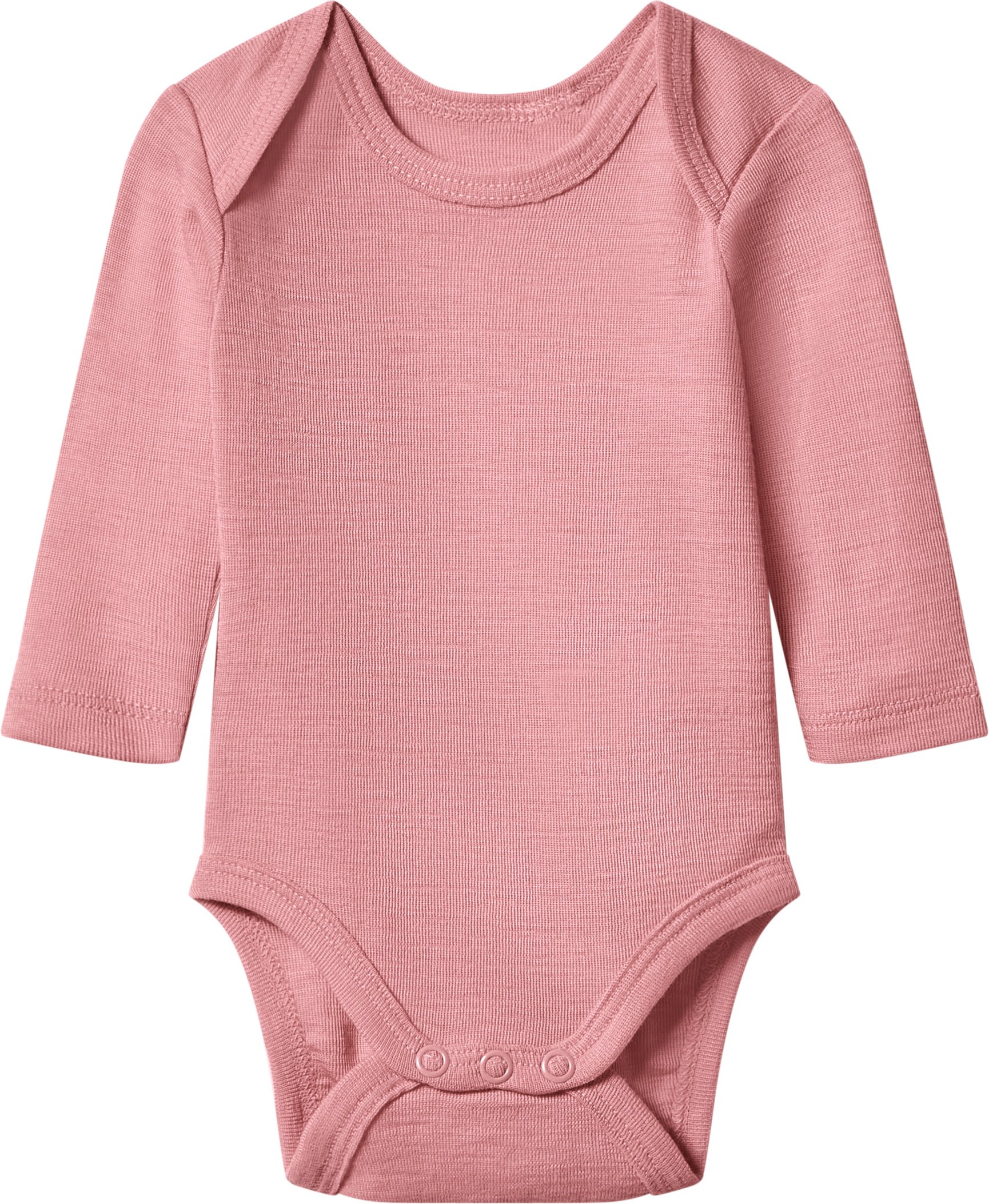 lupilu® Baby Body langarm Wolle/Seide (Rosé, 74/80)