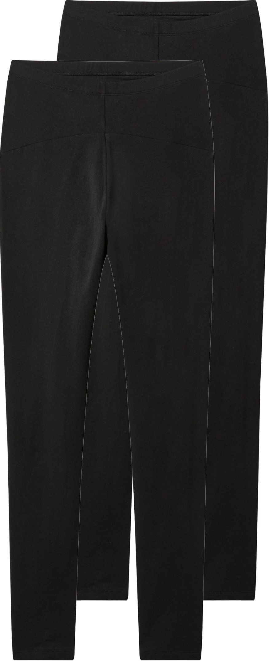 Thumbnail - esmara® Damen Umstandsleggings, 2 Stück (Schwarz, XS(32/34))