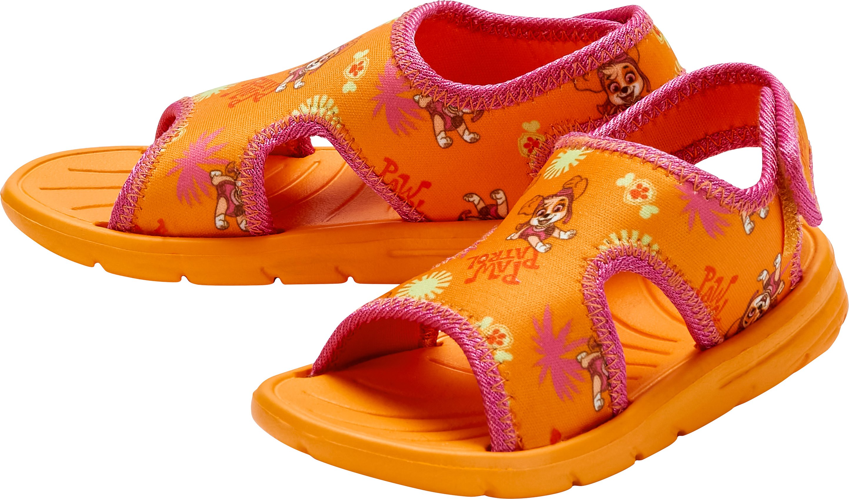 Kleinkinder Mädchen Badesandale (orange/pink, 28)