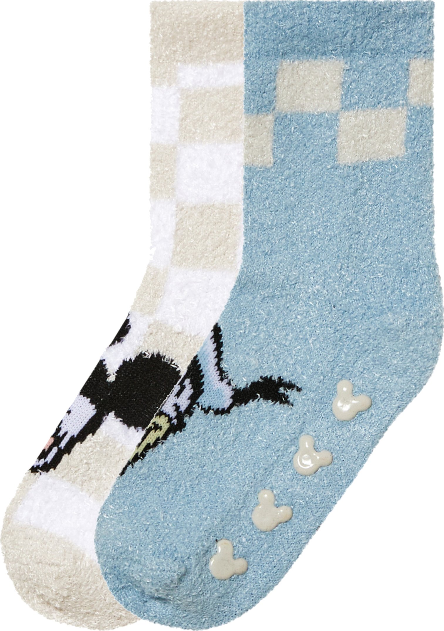 Silikonnoppen (31-34, weiß/blau)