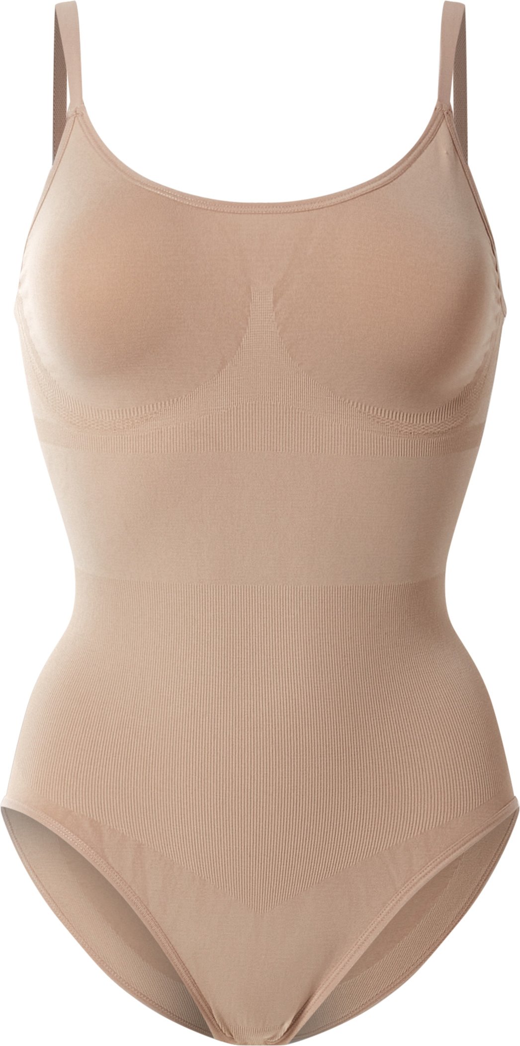 esmara® Damen Body figurformend seamless (Beige, M(40/42))