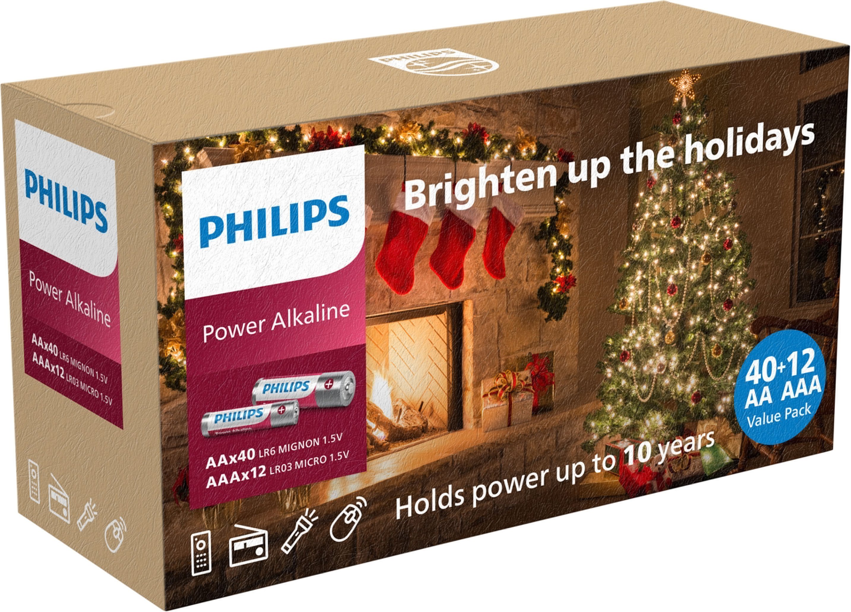 PHILIPS Batterien Design X-Mas