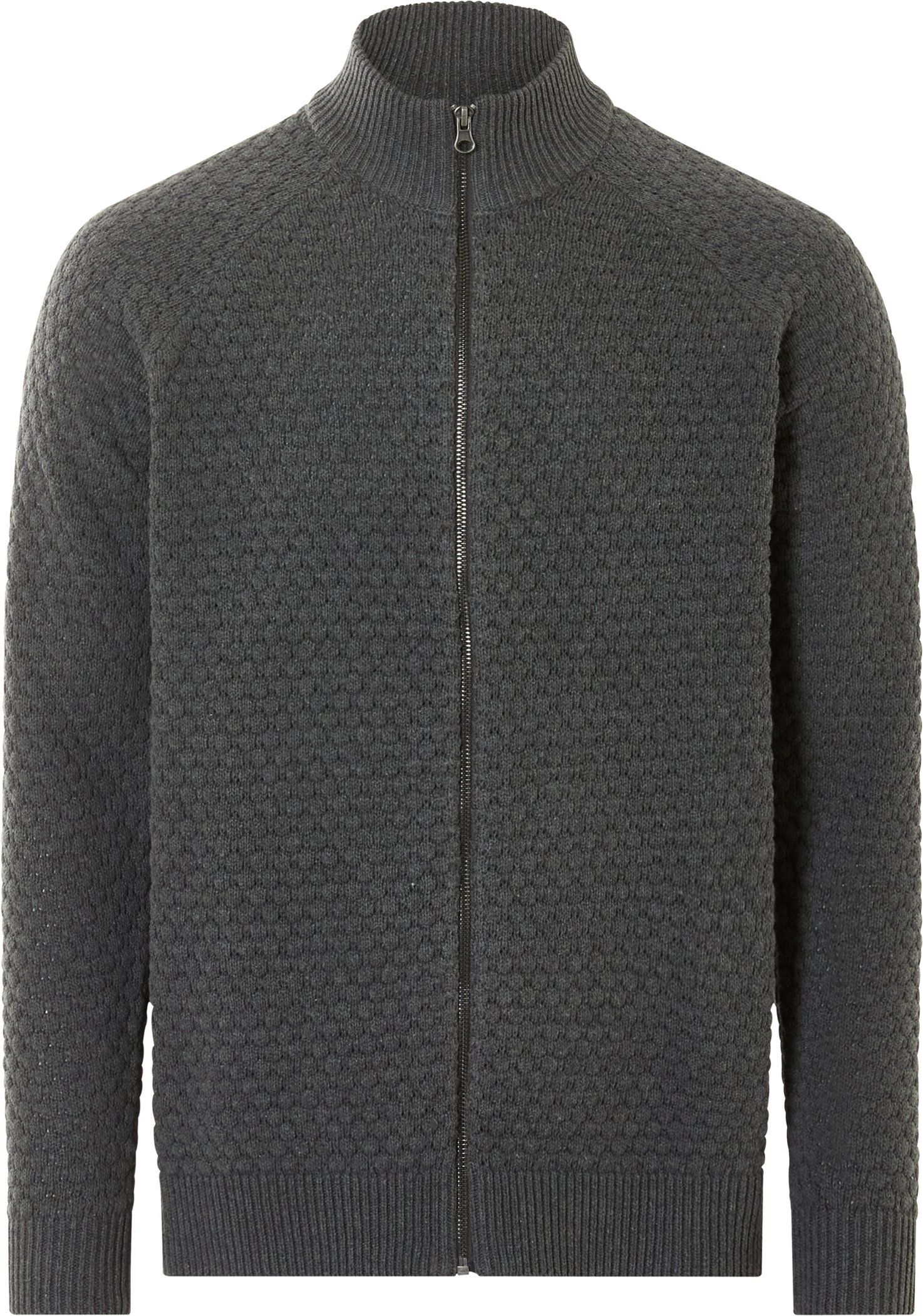 Thumbnail - LIVERGY® Herren Strickjacke (Dunkelgrau, L (52/54))