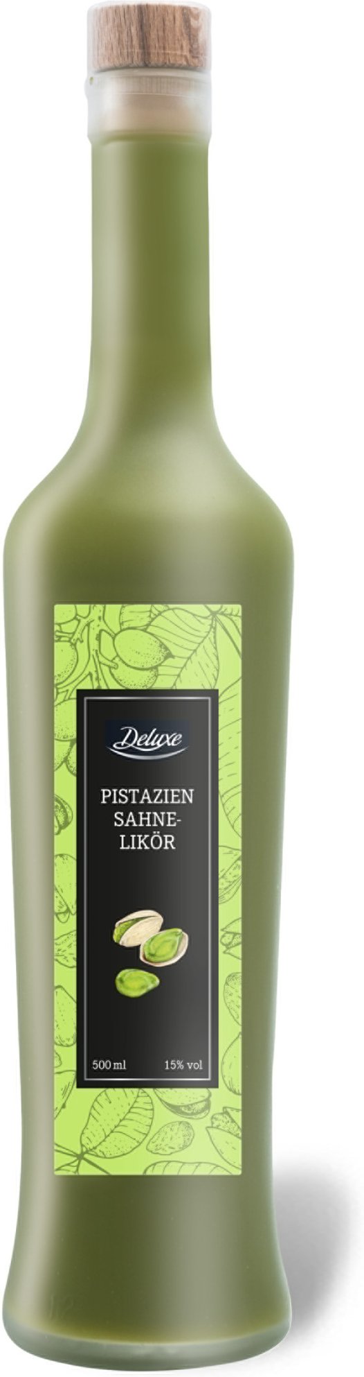 Deluxe Pistazien Sahnelikör 15% Vol