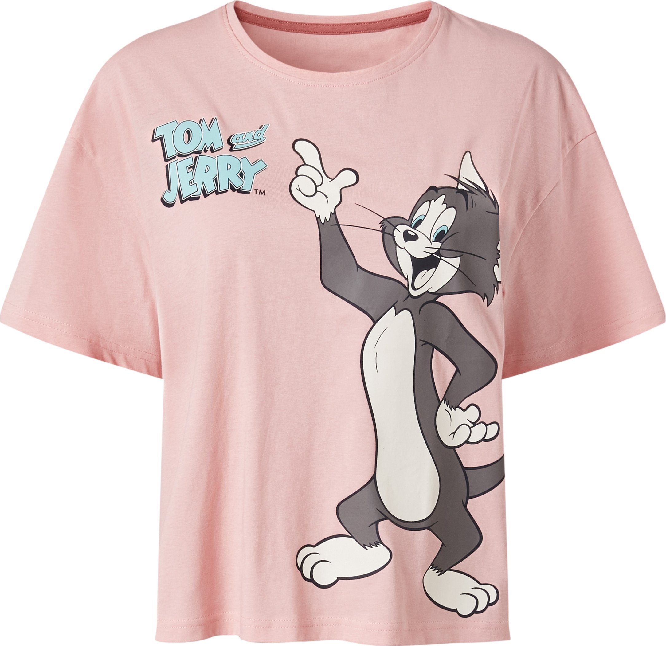 Damen Pyjama »Looney Tunes / Tom & Cherry«, mit Gummizugbund (Rosa, XS(32/34))
