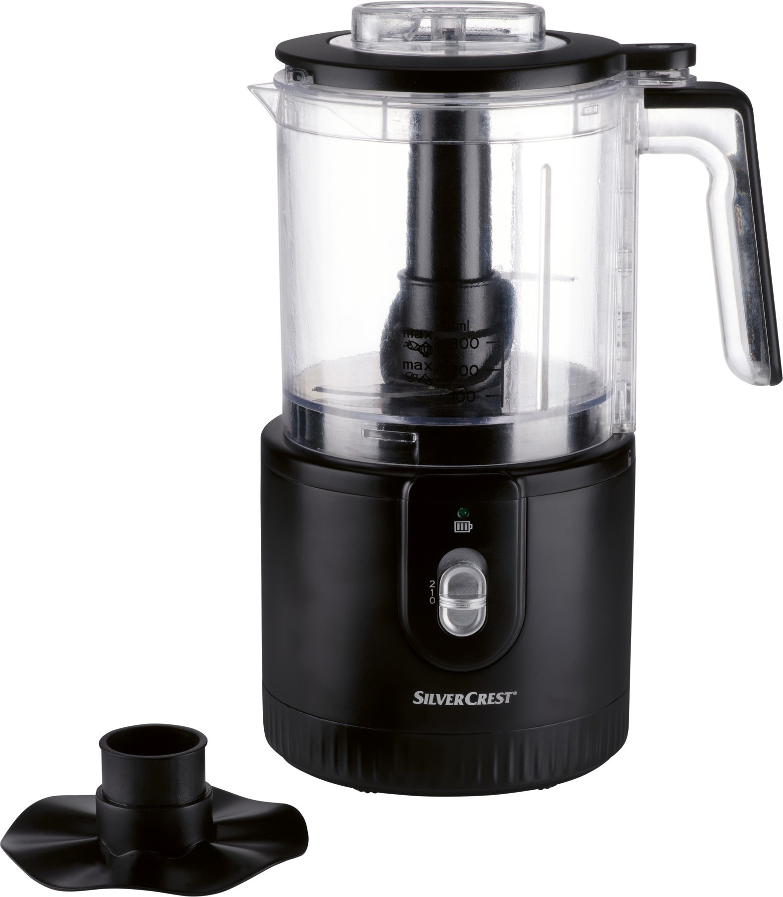 SILVERCREST® KITCHEN TOOLS 12V-Akku-Multizerkleinerer »SMZA 12 A1«, mit abnehmbarem Mixbehälter