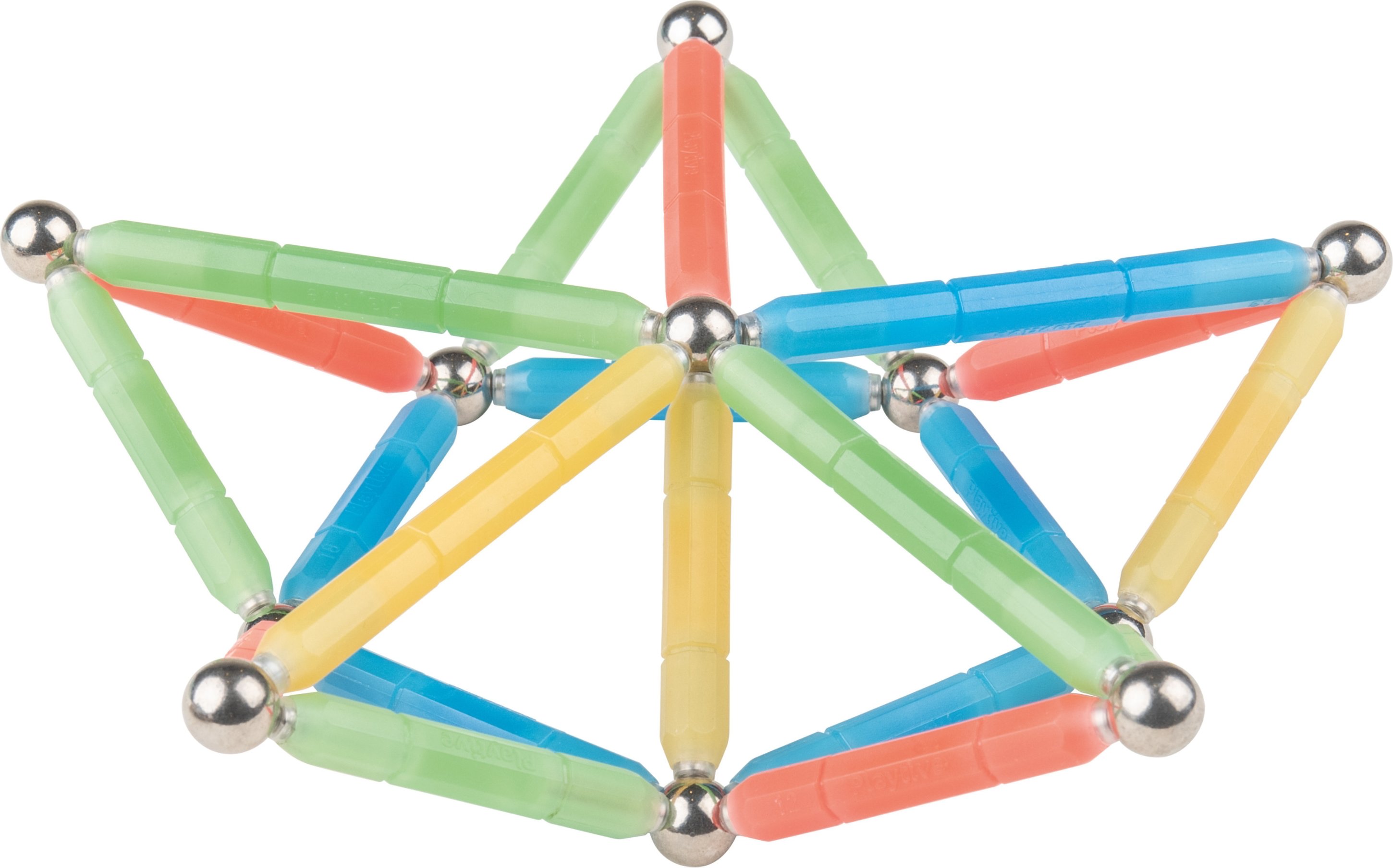 Playtive Magnetbausatz Stäbe (leuchtend)""
