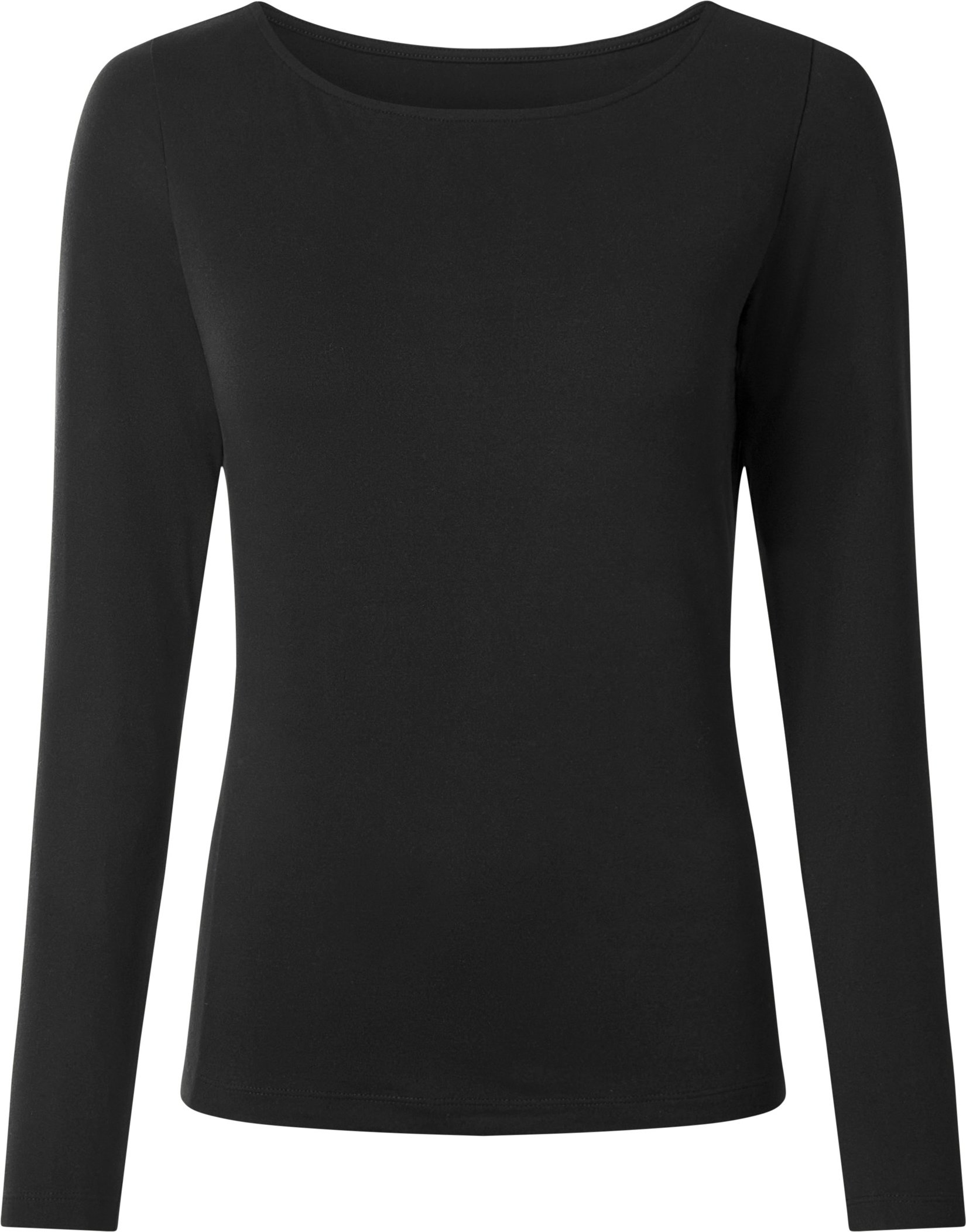 esmara® Damen Langarmshirt (Schwarz, S(36/38))