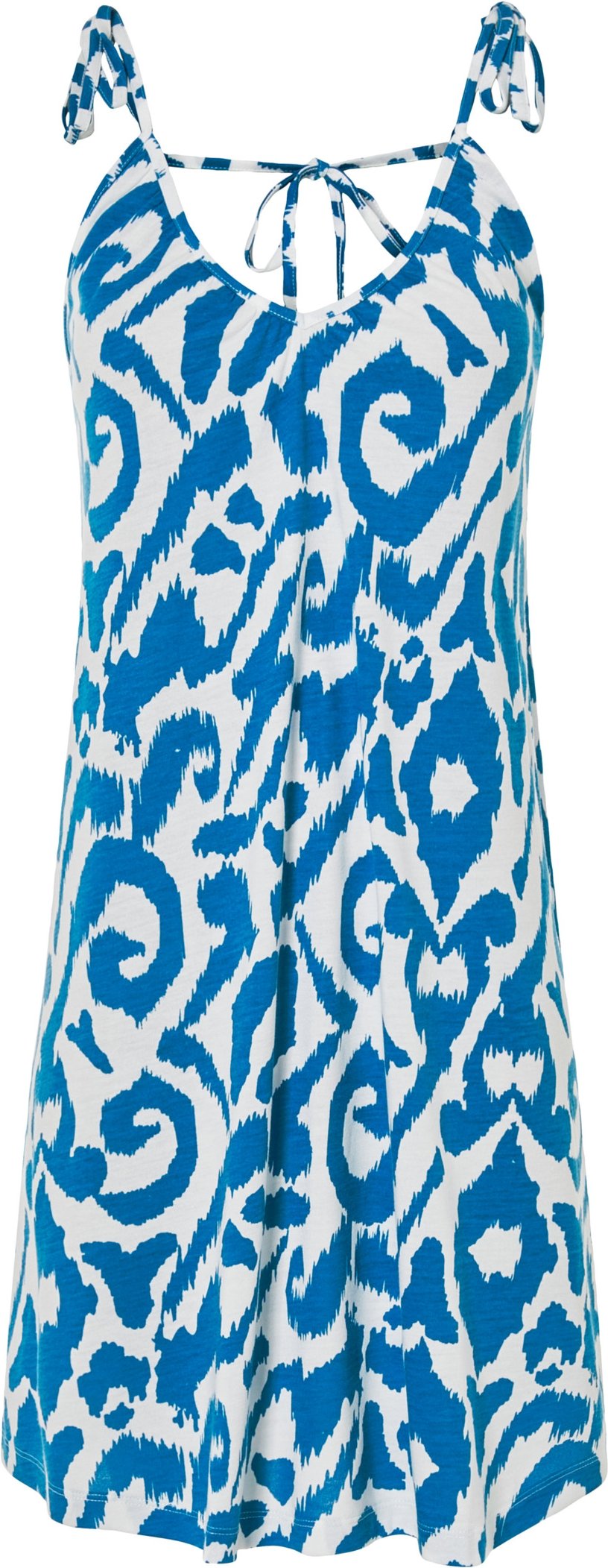Thumbnail - esmara® Damen Kleid/Jumpsuit (Muster/blau/weiß, L(44/46))