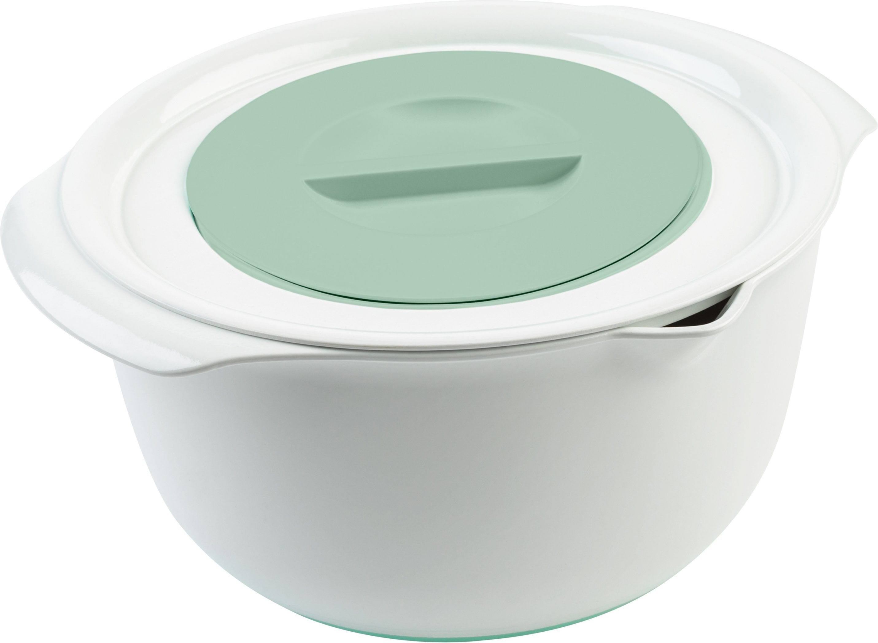 LIVARNO home Rührschüssel Kunststoff 4 L mit Zusatzbehälter 1,2 L (mint)