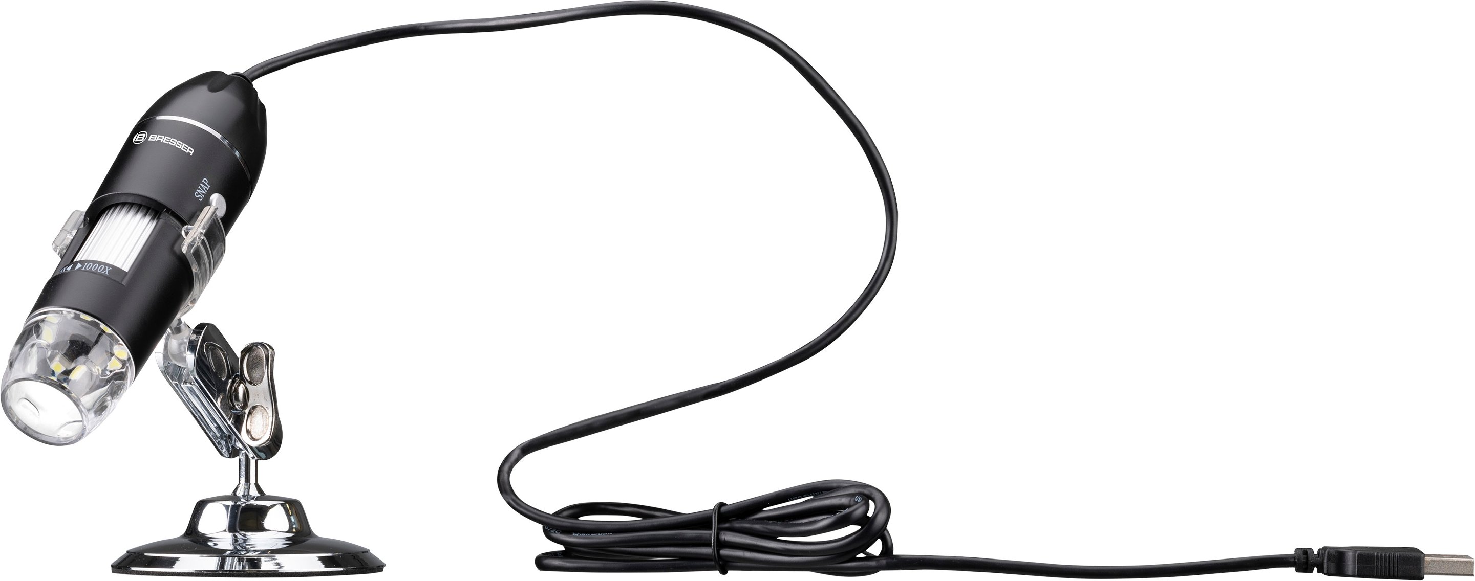 BRESSER Digitales Mikroskop, mit dimmbarer Ringbeleuchtung