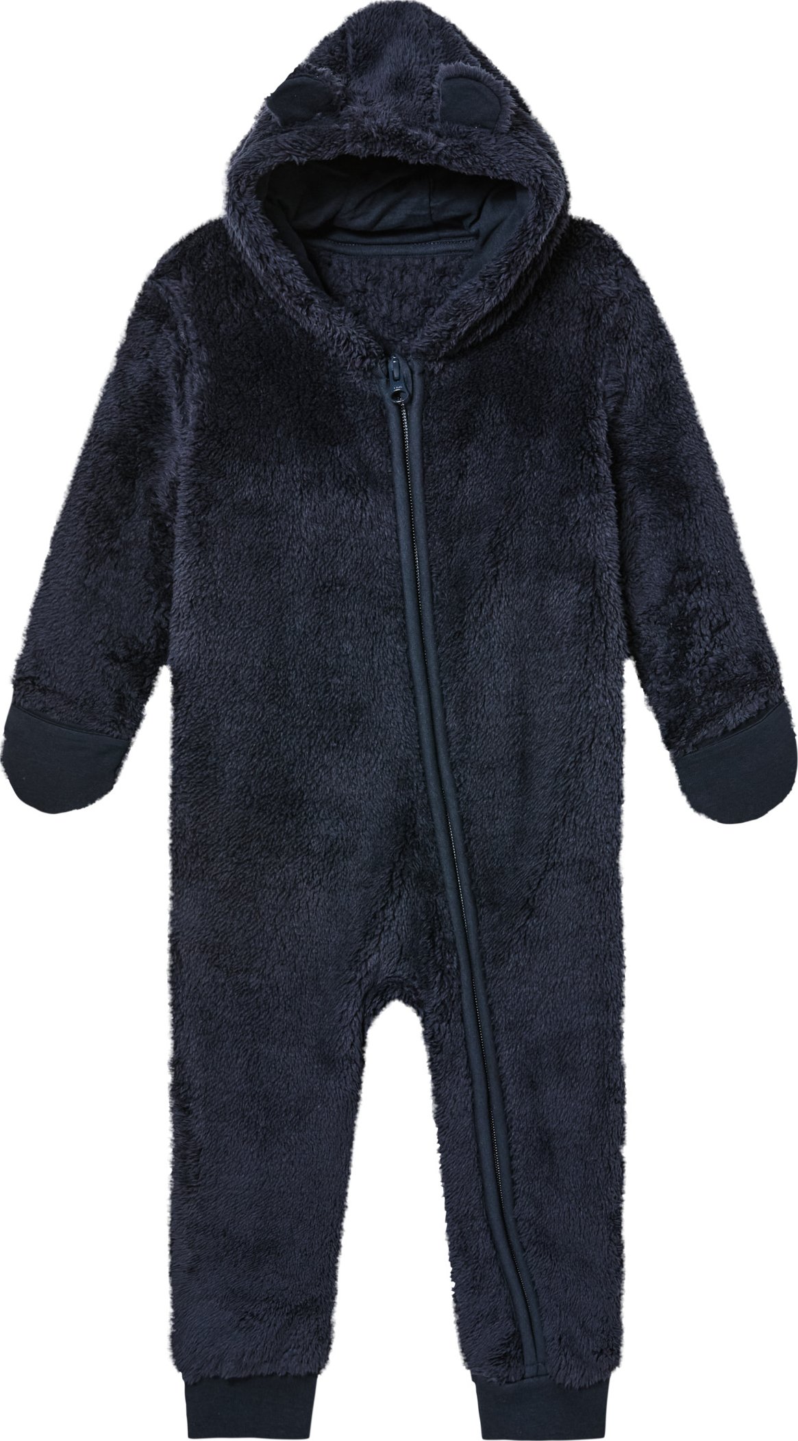 Thumbnail - lupilu® Baby Overall Teddyfleece (62/68, navy)