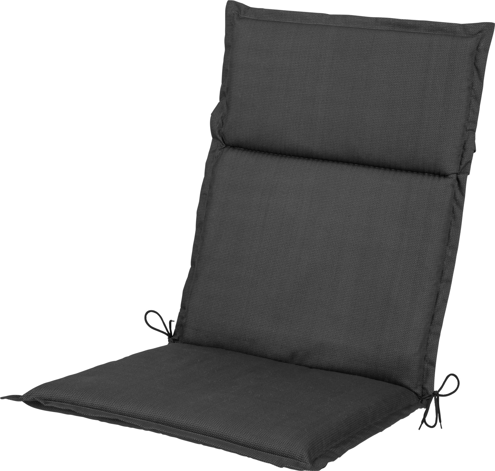 LIVARNO® Polsterauflage Houston Niedriglehner (Anthrazit)