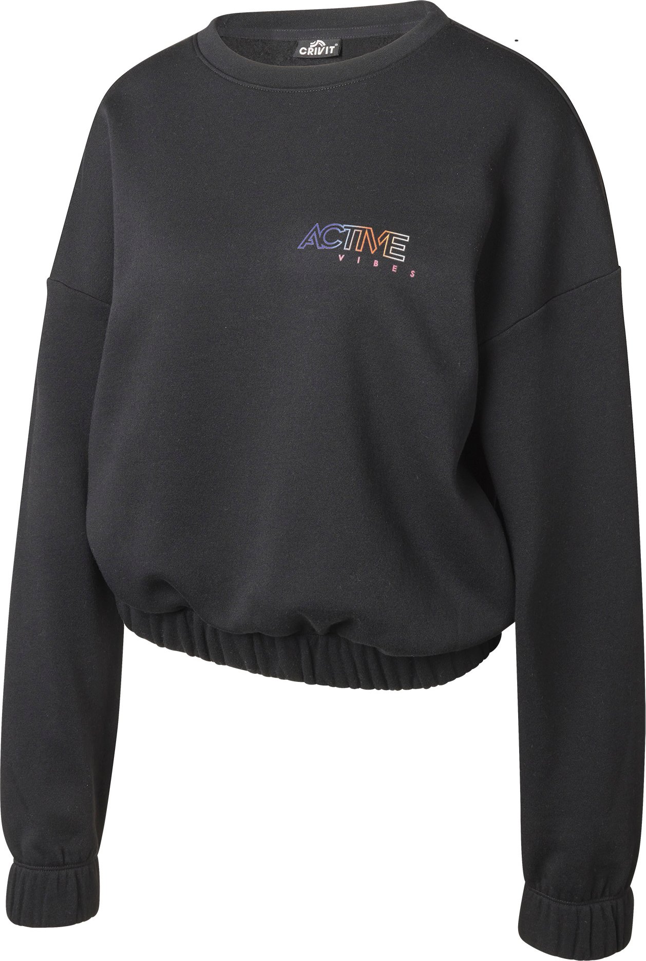 Thumbnail - CRIVIT Damen Sweatpullover Fitness (Schwarz, XS(32/34))