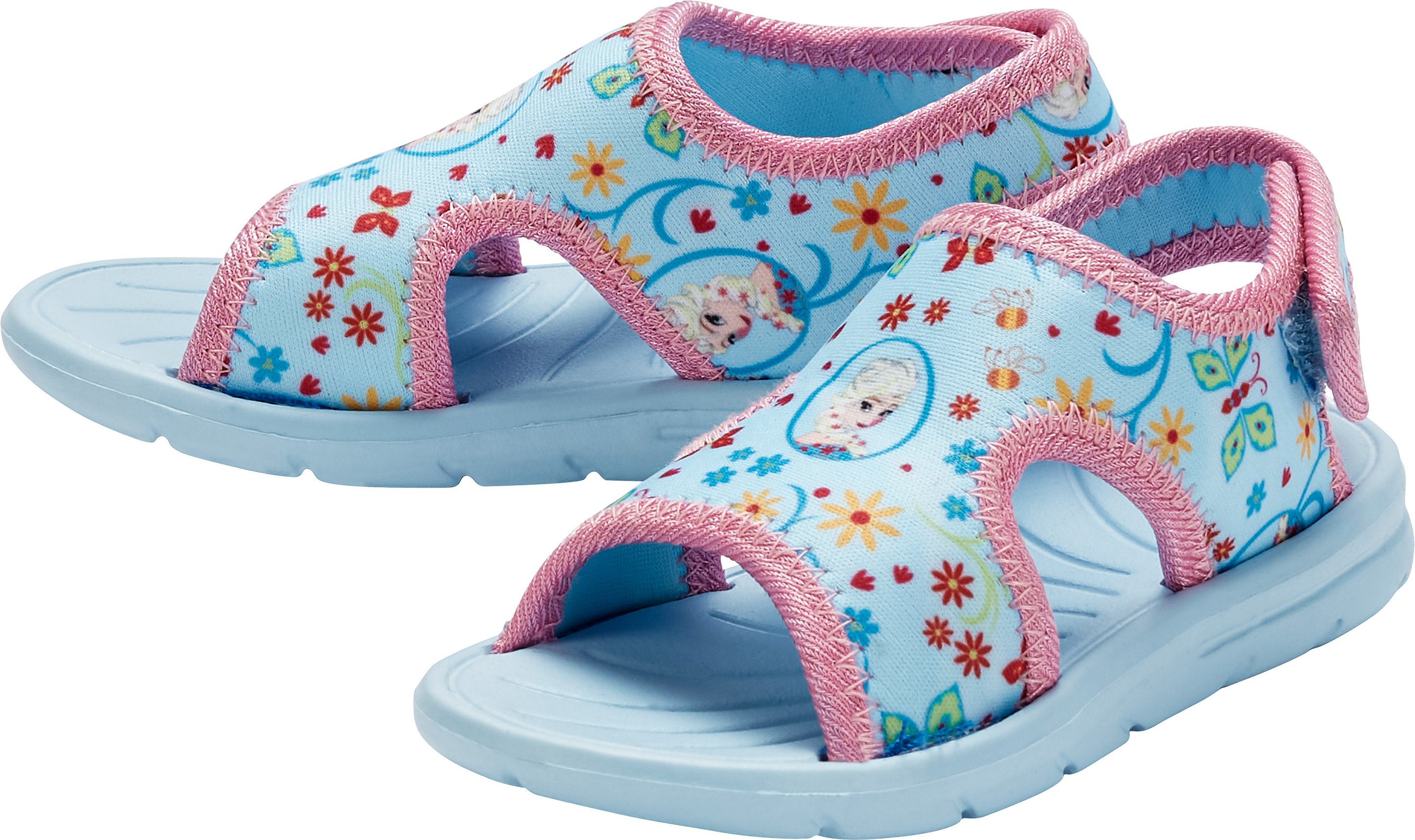 Kleinkinder Mädchen Badesandale (Hellblau, 29)