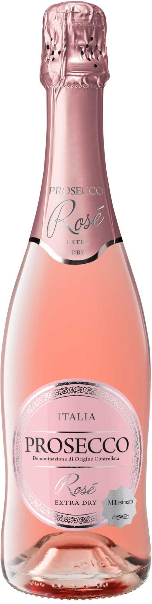 Prosecco Rosé Millesimato DOC extra trocken, Schaumwein 2023