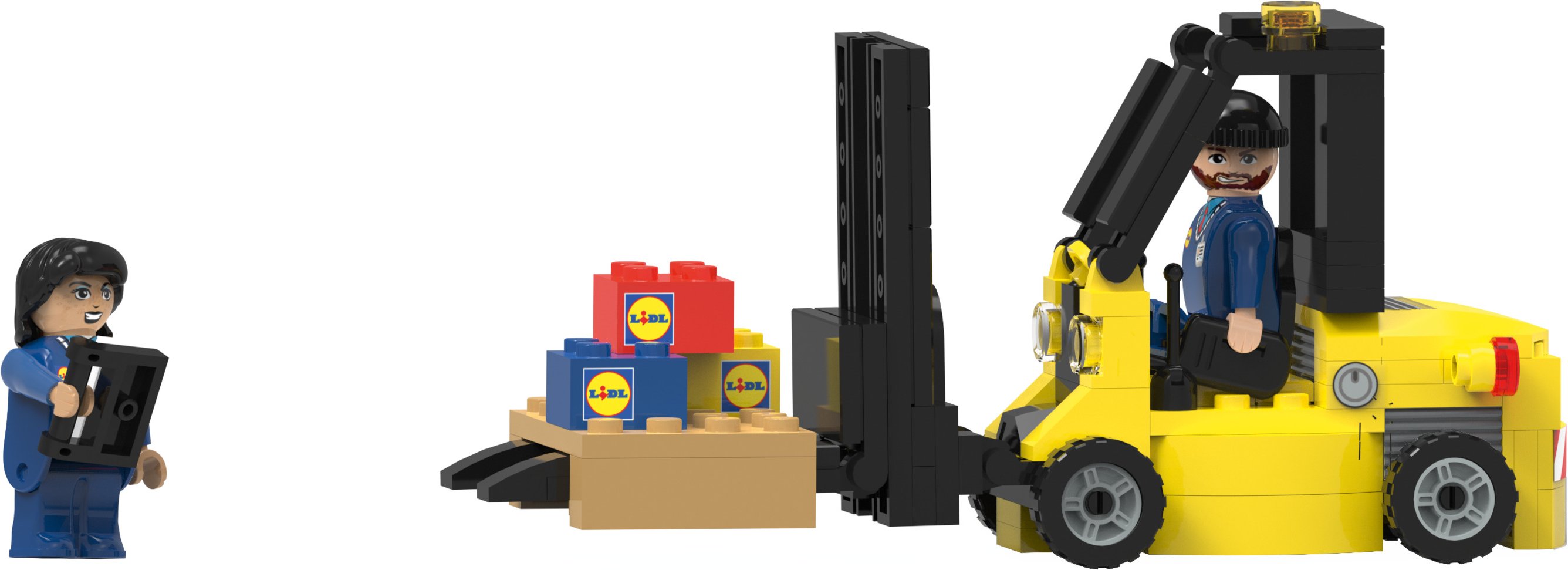 Thumbnail - Playtive Clippys Set S (Gabelstapler Lidl)