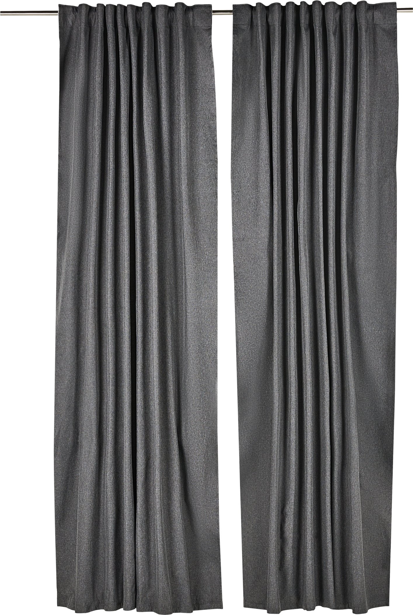 LIVARNO® Vorhang abdunkelnd, 135 x 254 cm (Grau)