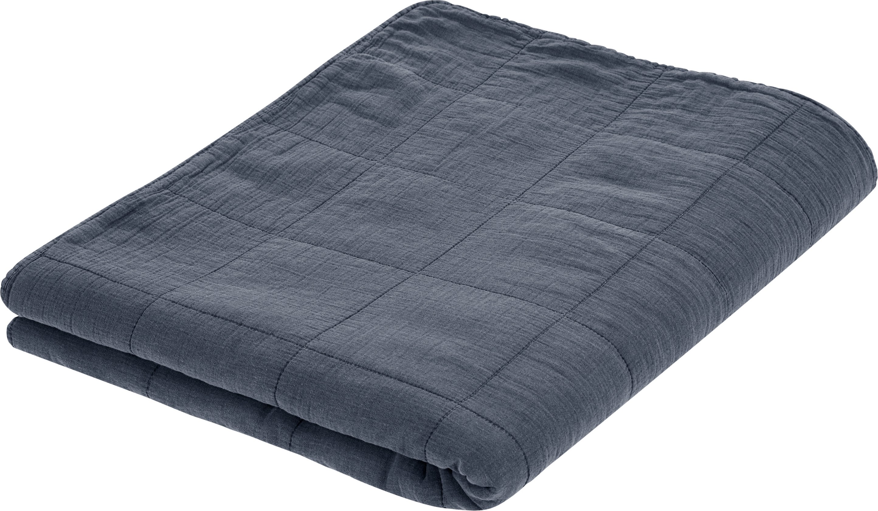 LIVARNO home Tagesdecke 180x240cm Washed (Navy)
