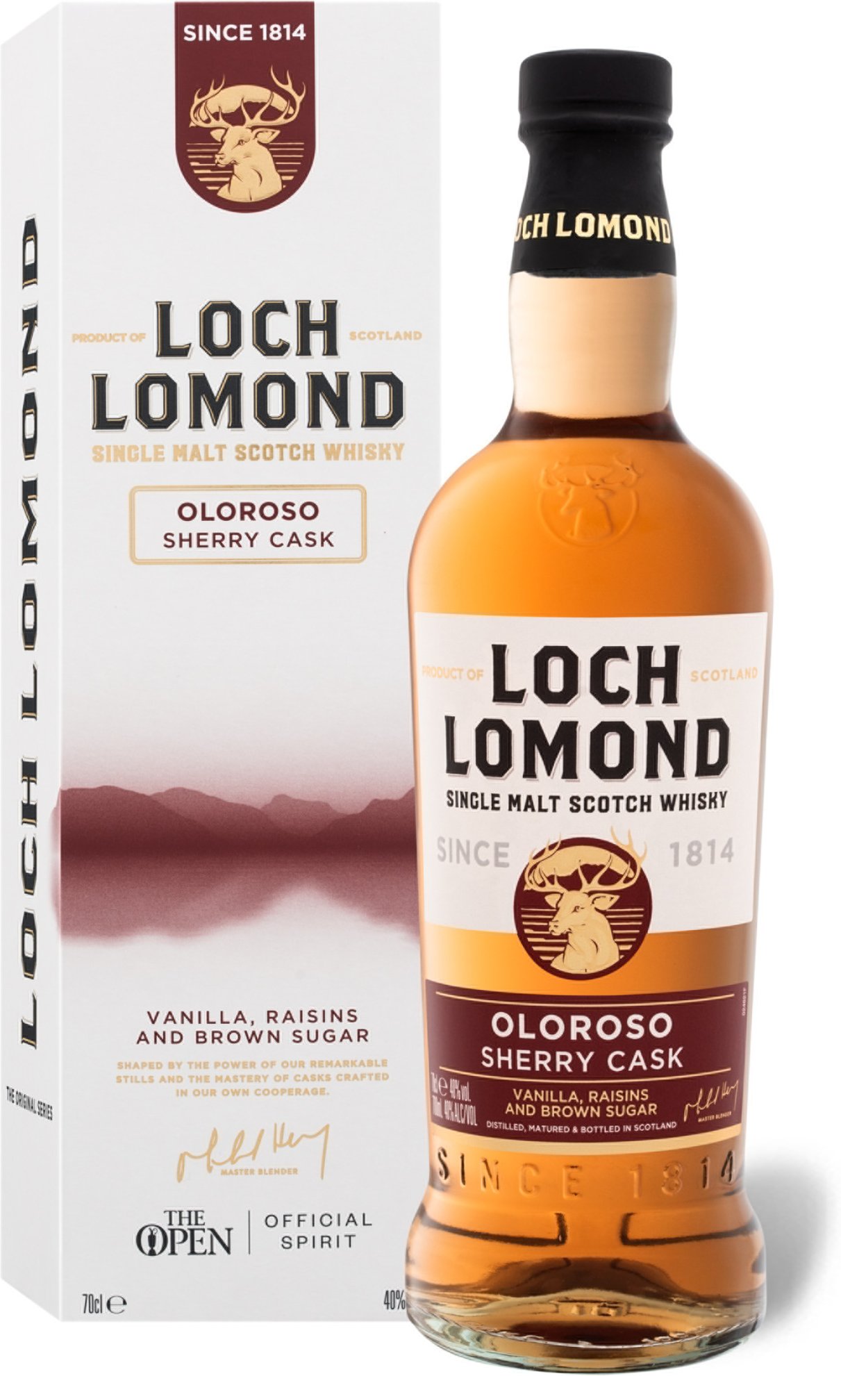 Loch Lomond Single Malt Scotch Whisky Oloroso Sherry Casks 40% Vol