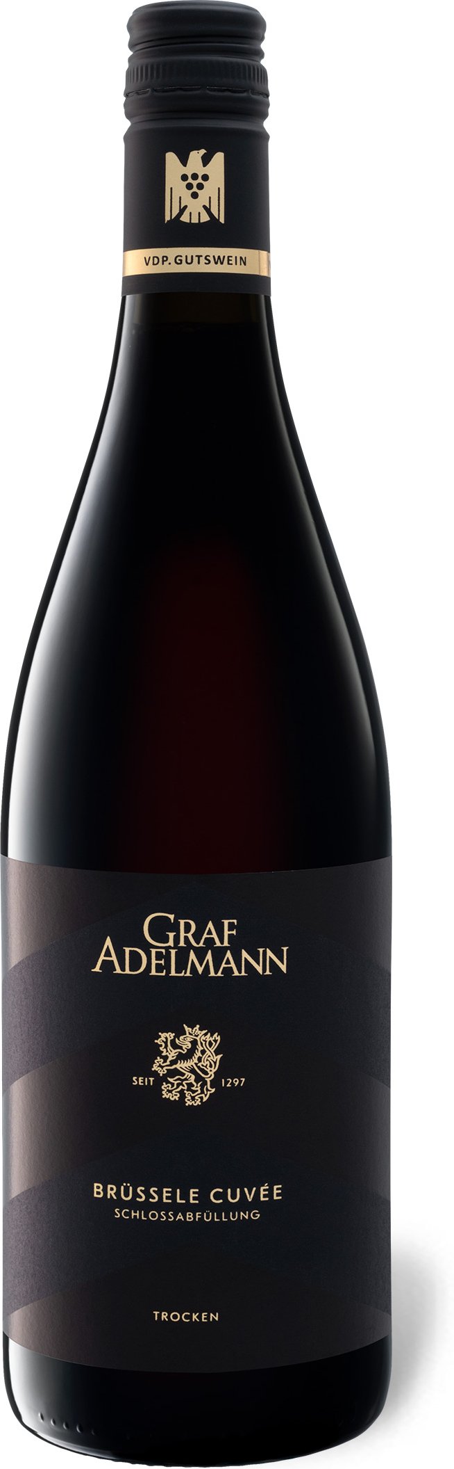 Graf Adelmann Brüssele Cuvée Schlossabfüllung VDP.Gutswein trocken, Rotwein 2021