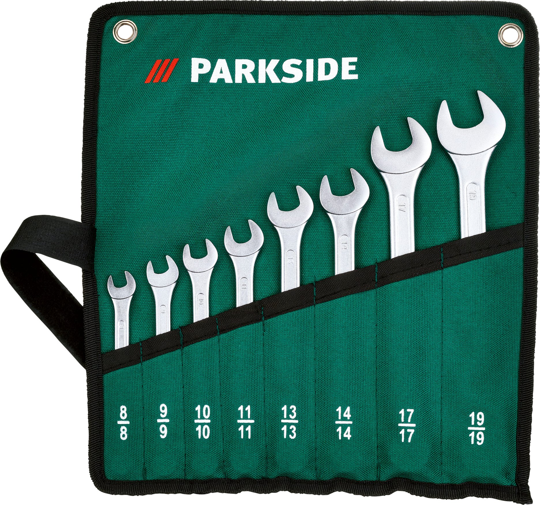 Thumbnail - PARKSIDE® Maulschlüssel mit Tasche / Ring-Maulschlüssel in Tasche (Ring-Maulschlüssel in Tasche)""