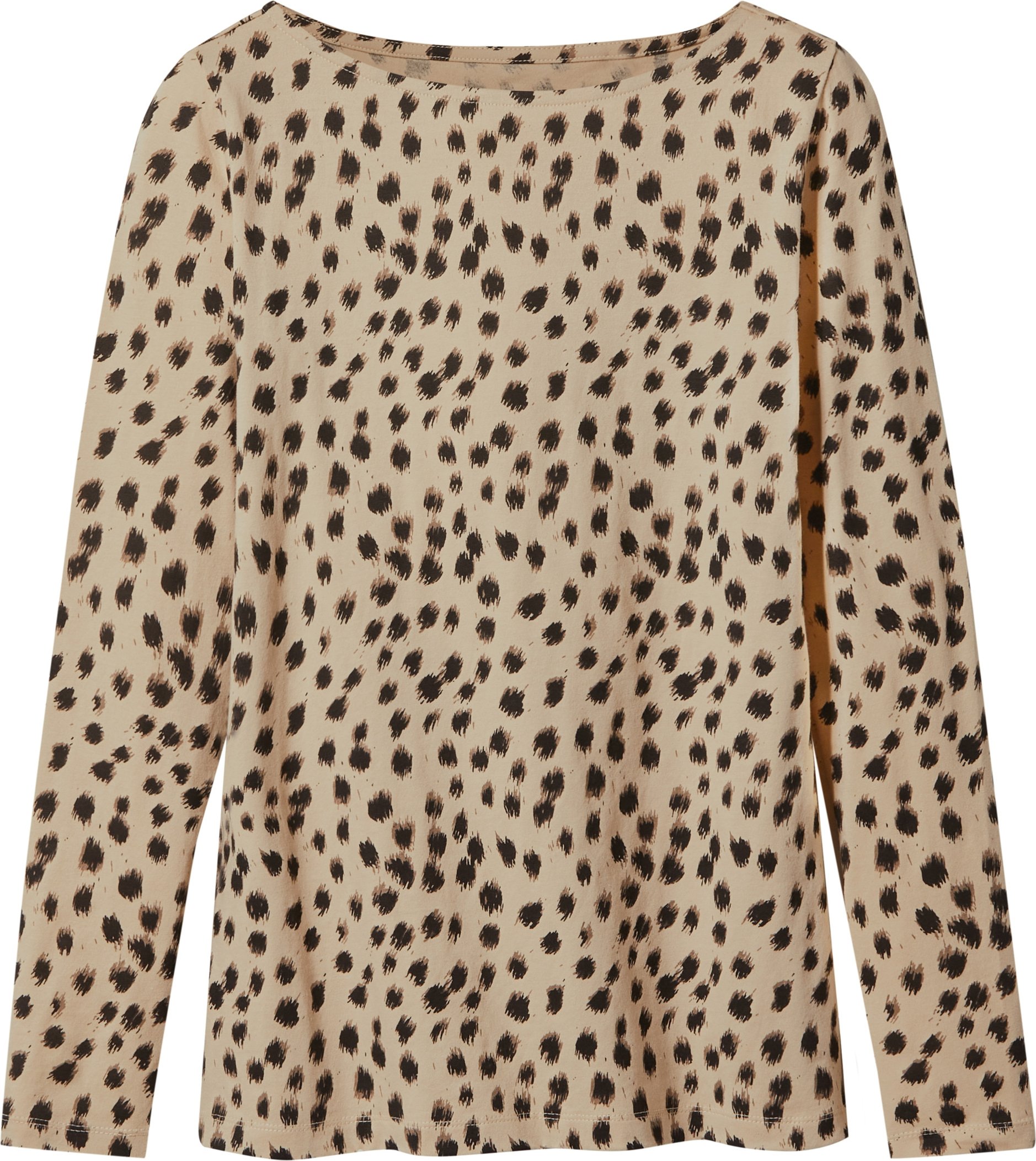 esmara® Damen Langarmshirt (Leo, L(44/46))