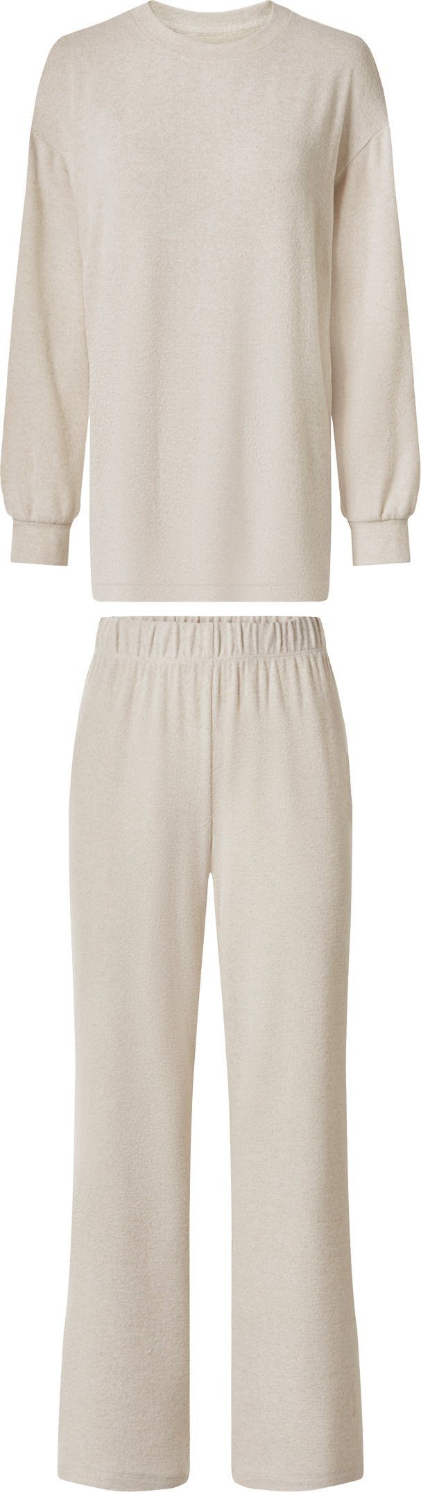 esmara® Damen Hausanzug (Beige, S(36/38))