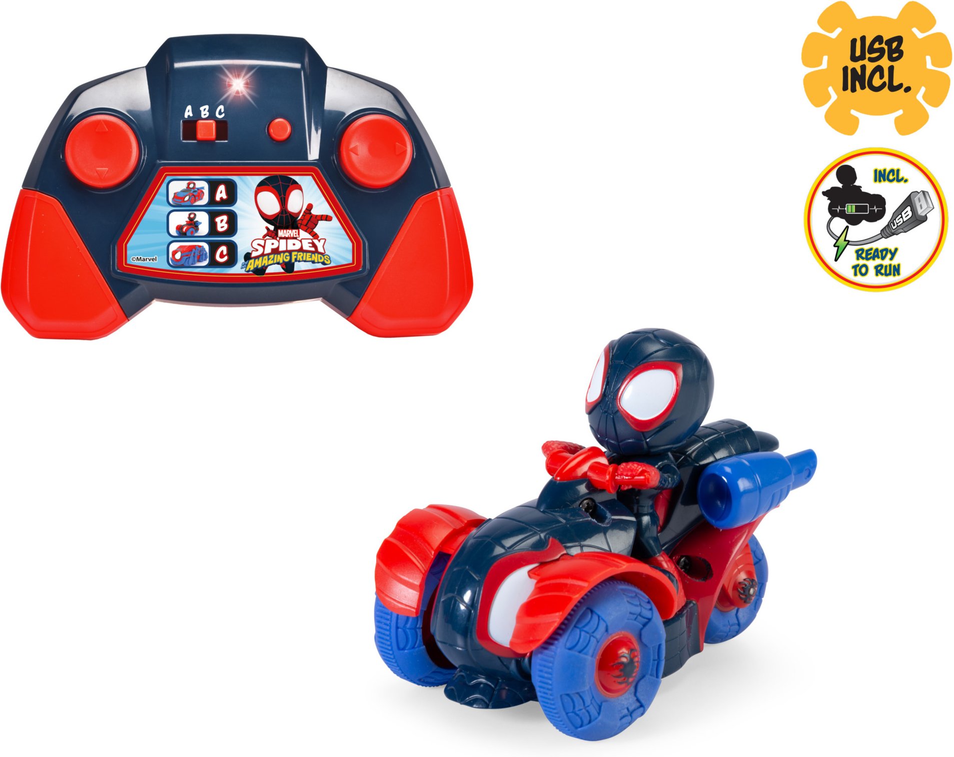 DICKIE RC Spidey 1:50 (Miles Techno-Racer)