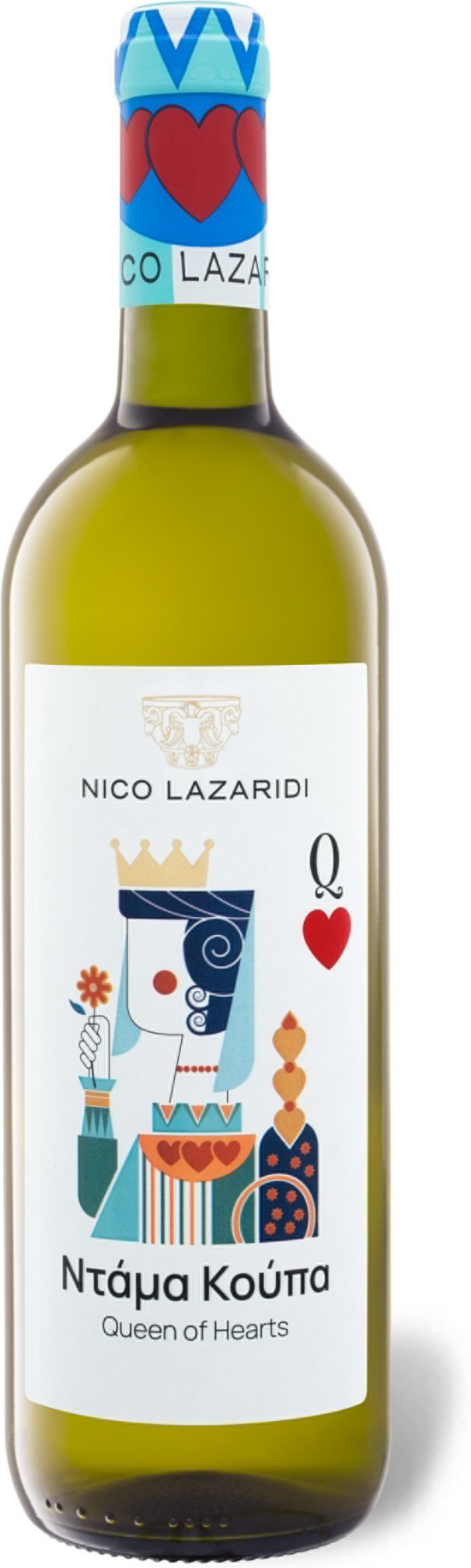 Nico Lazaridi Queen of Hearts Macedonia PGI trocken, Weißwein 2023