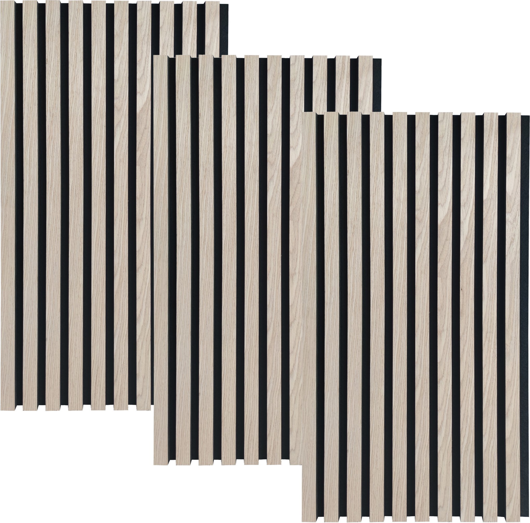 HOME DELUXE SONIC Akustikpaneel (3 x 80 x 40 cm, light oak)